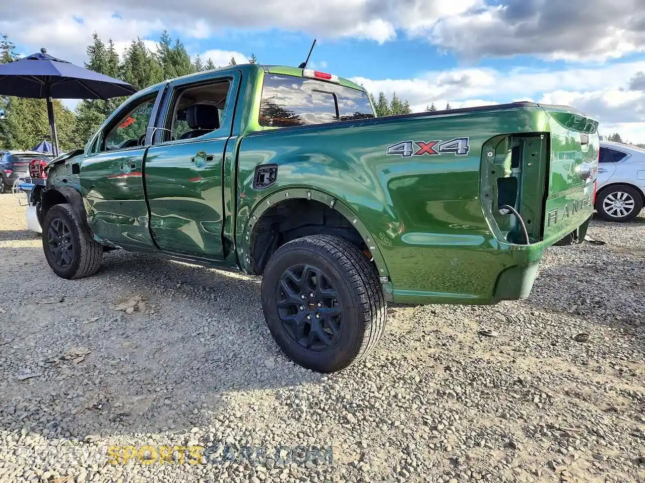2 Photograph of a damaged car 1FTER4FHXPLE08904 FORD RANGER 2023