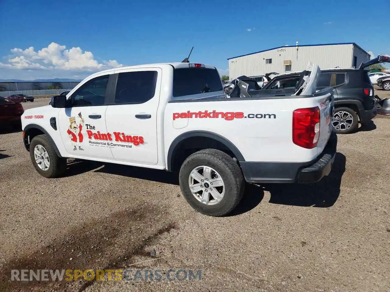 2 fotografías del automóvil dañado 1FTER4BH5RLE70249 FORD RANGER 2024