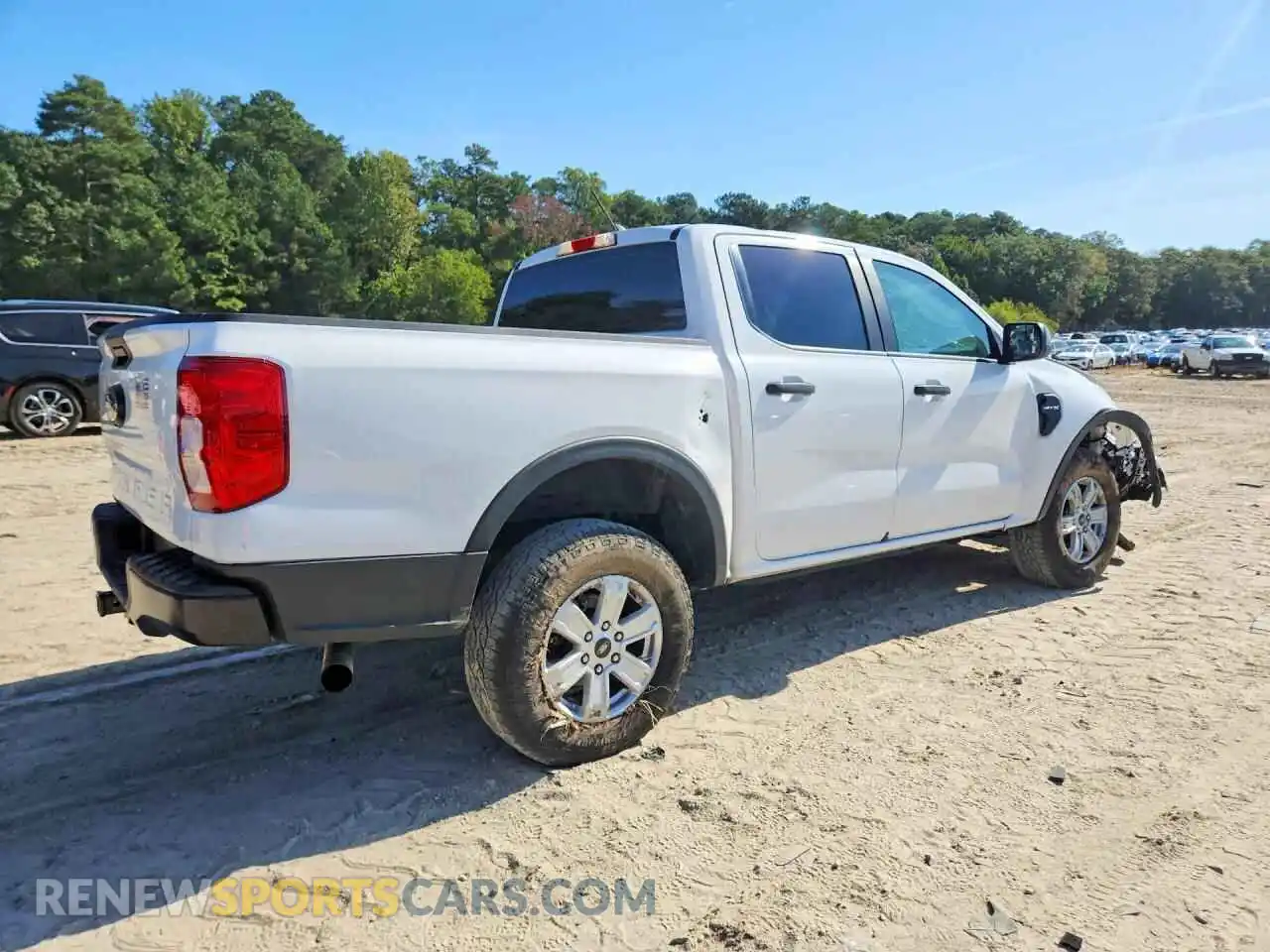3 fotografías del automóvil dañado 1FTER4BH6RLE14854 FORD RANGER 2024