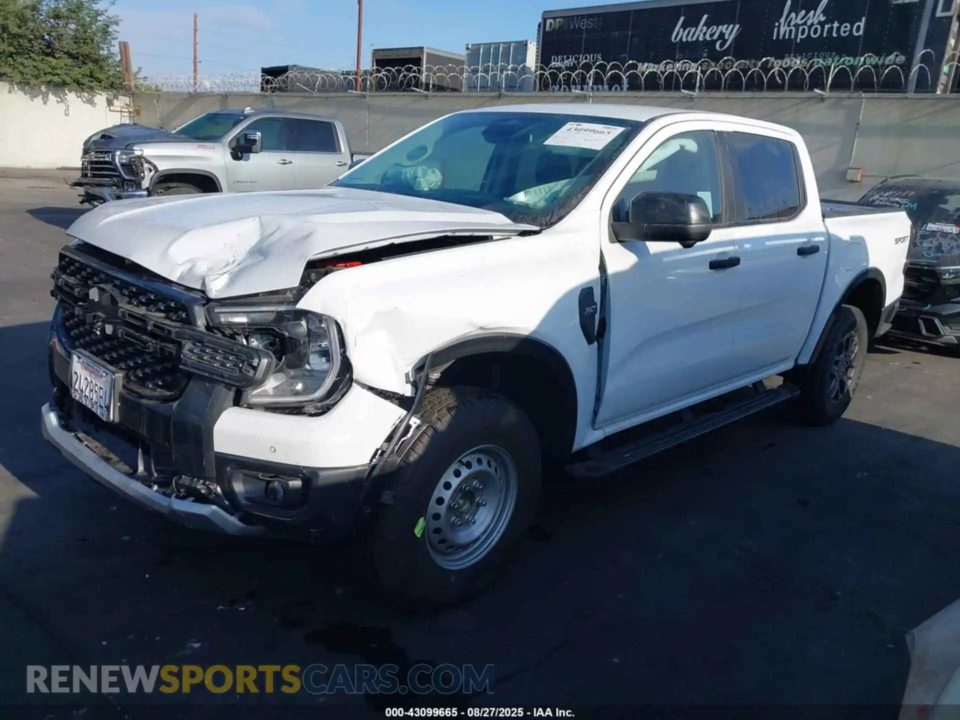2 Photograph of a damaged car 1FTER4GH1RLE57734 FORD RANGER 2024