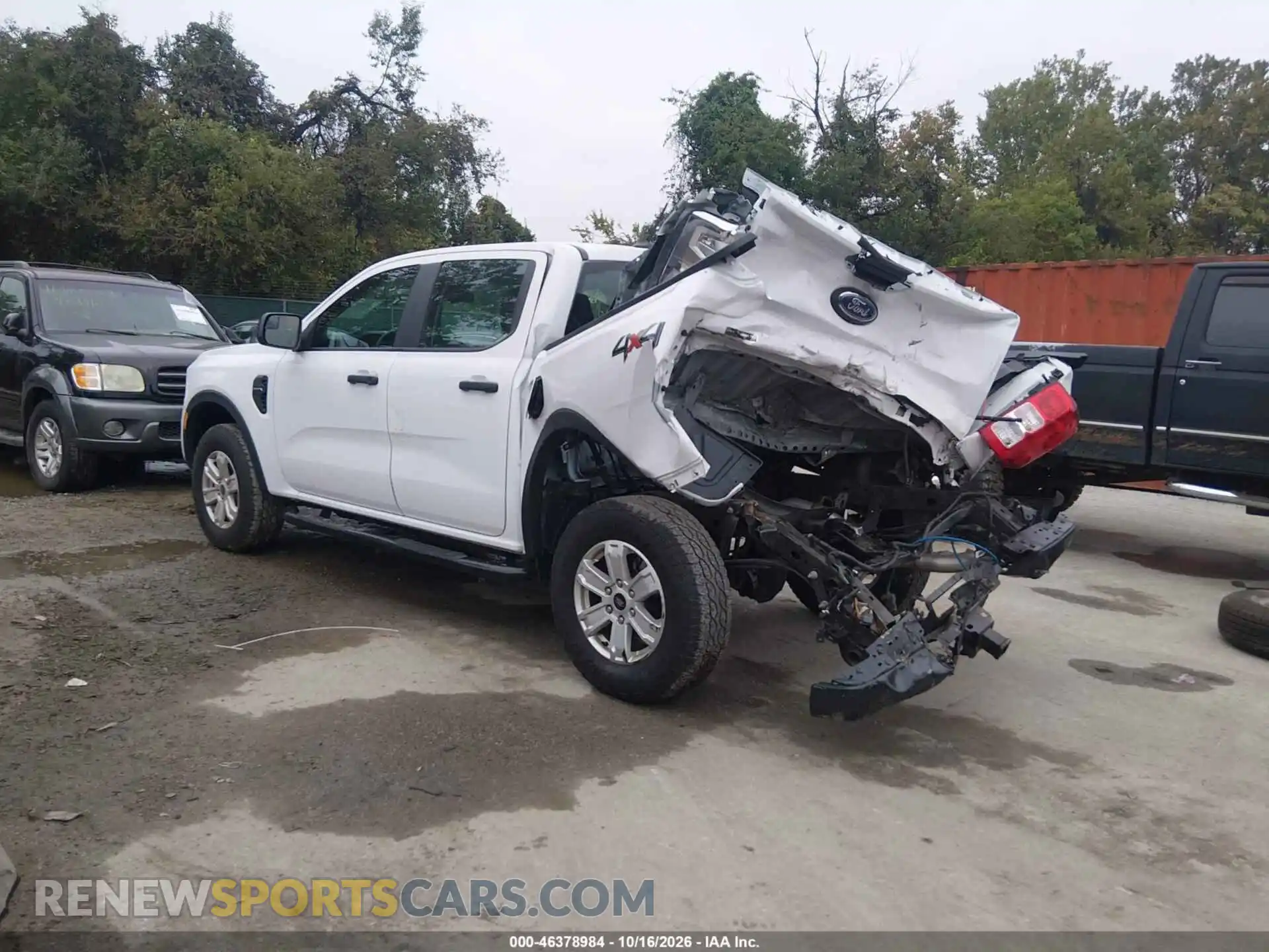 3 fotografías del automóvil dañado 1FTER4PH2RLE54180 FORD RANGER 2024