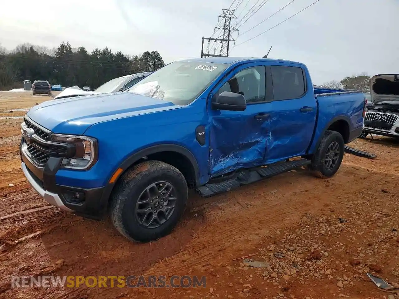 1 fotografías del automóvil dañado 1FTER4GH6SLE07918 FORD RANGER 2025