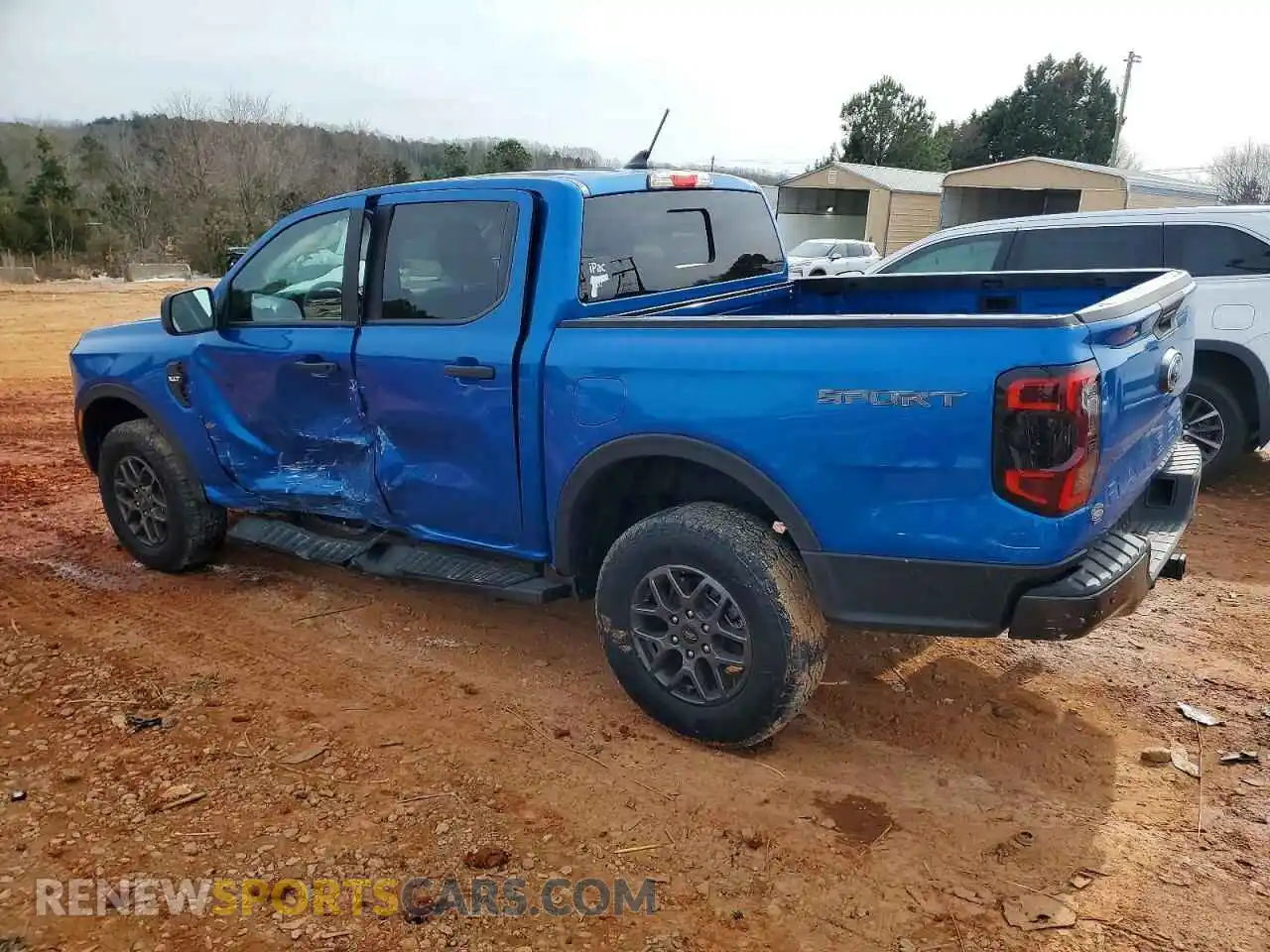 2 fotografías del automóvil dañado 1FTER4GH6SLE07918 FORD RANGER 2025
