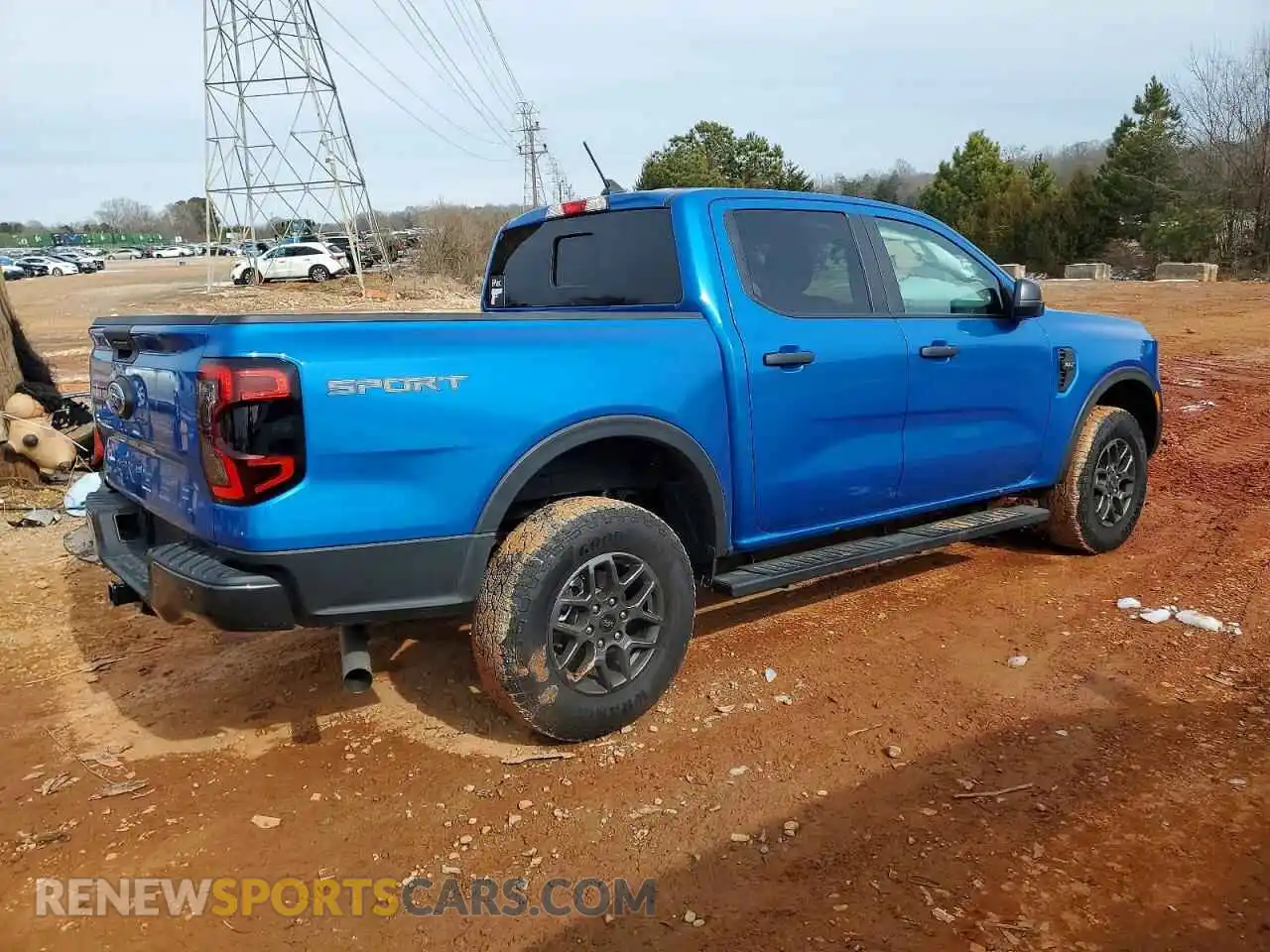 3 fotografías del automóvil dañado 1FTER4GH6SLE07918 FORD RANGER 2025