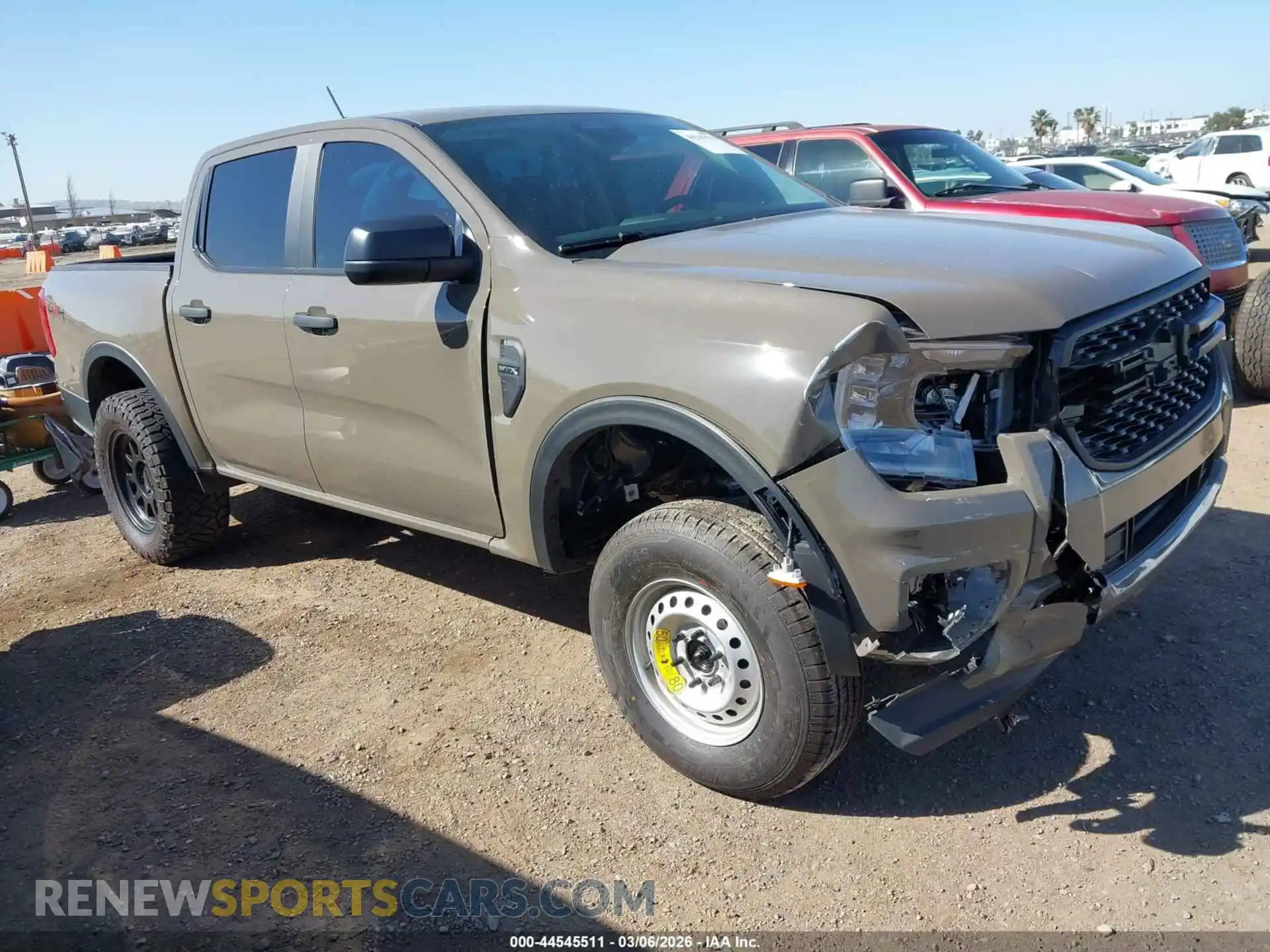 1 fotografías del automóvil dañado 1FTER4PH7SLE44265 FORD RANGER 2025