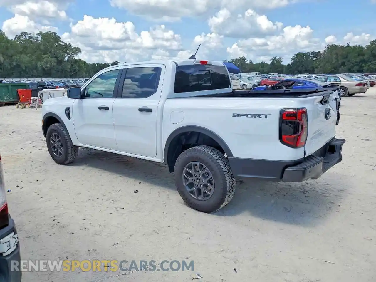 2 fotografías del automóvil dañado 1FTER4GH1TLE18858 FORD RANGER 2026