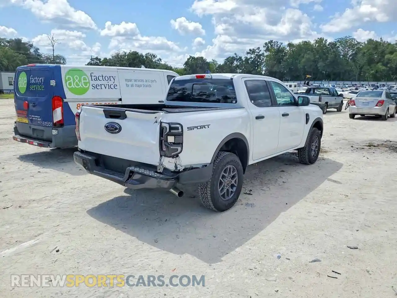 3 fotografías del automóvil dañado 1FTER4GH1TLE18858 FORD RANGER 2026