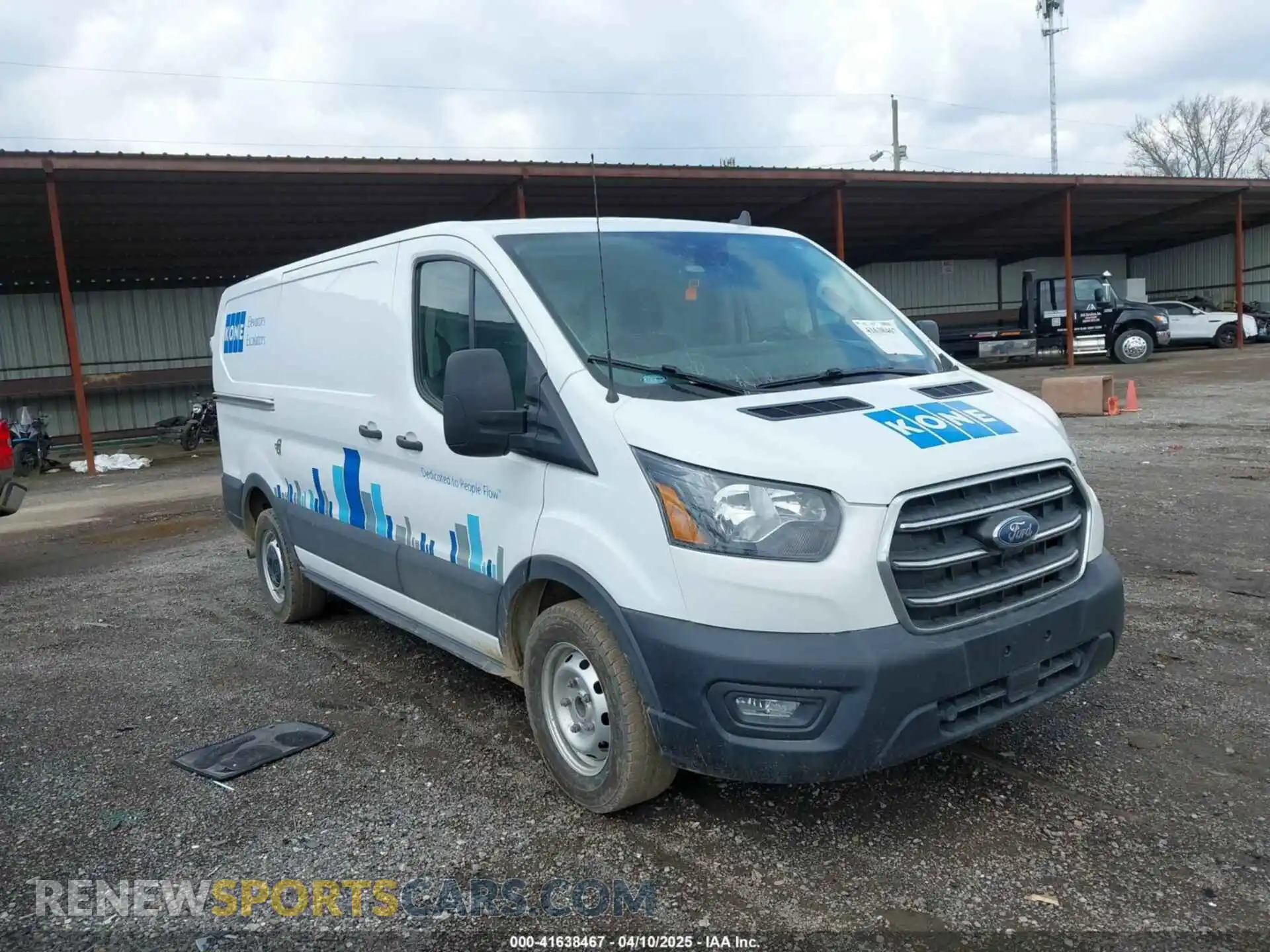 1 Photograph of a damaged car 1FTYE1Y80LKB44001 FORD TRANSIT-150 2020