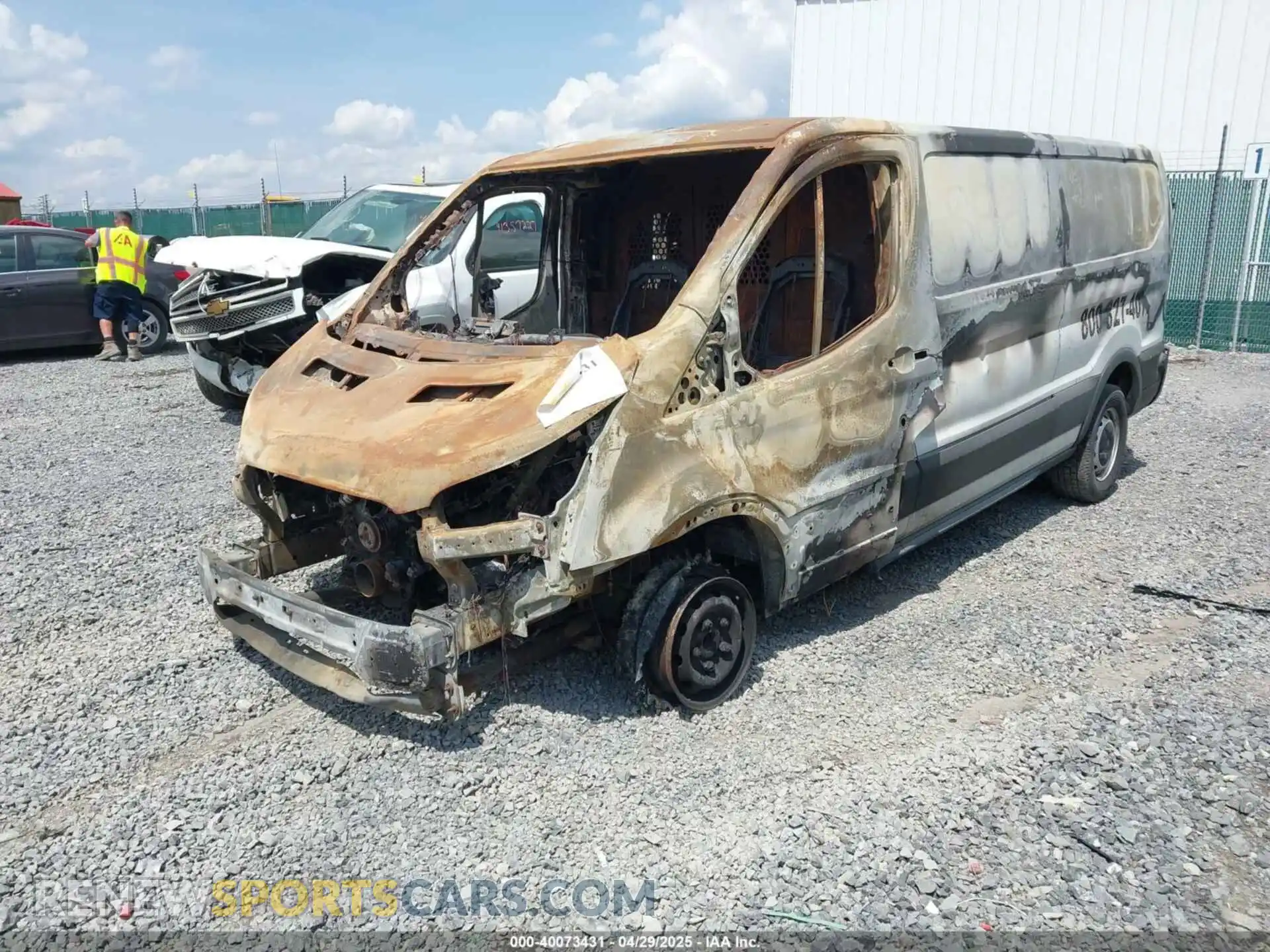 2 Photograph of a damaged car 1FTYE1Y83LKB51864 FORD TRANSIT-150 2020
