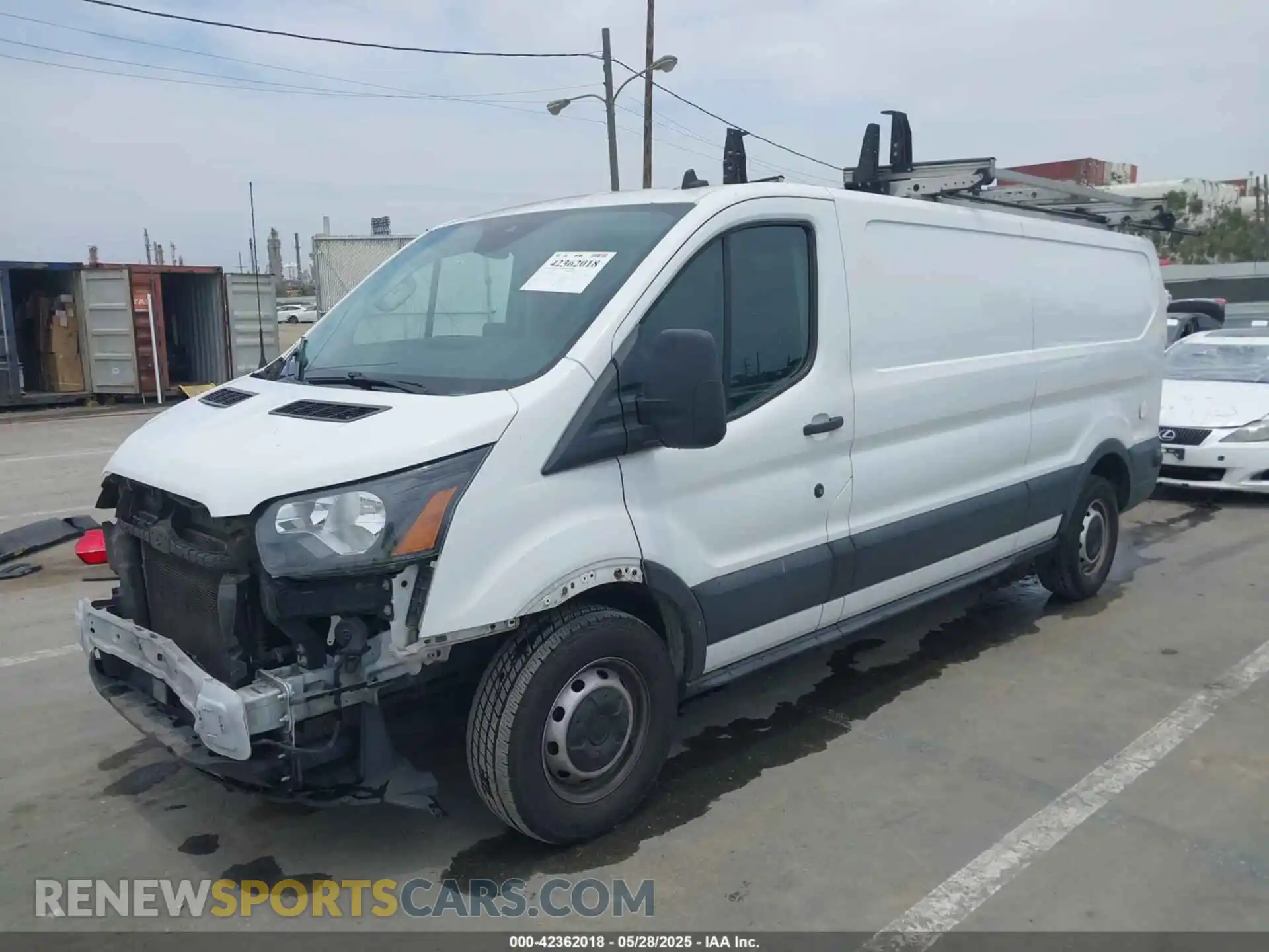 2 Photograph of a damaged car 1FTYE1Y86LKA19374 FORD TRANSIT-150 2020