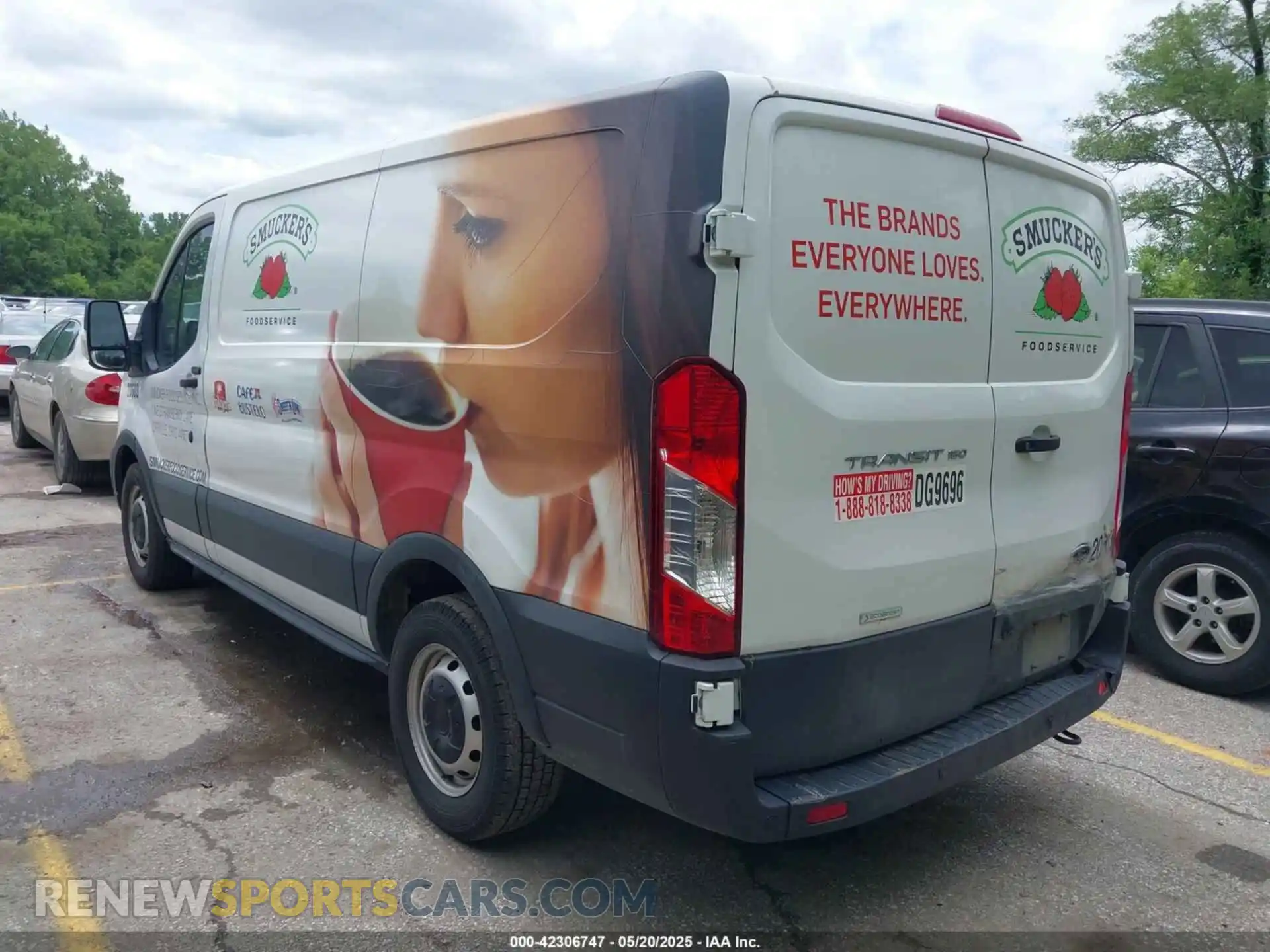 3 Photograph of a damaged car 1FTYE1YG8LKB08273 FORD TRANSIT-150 2020