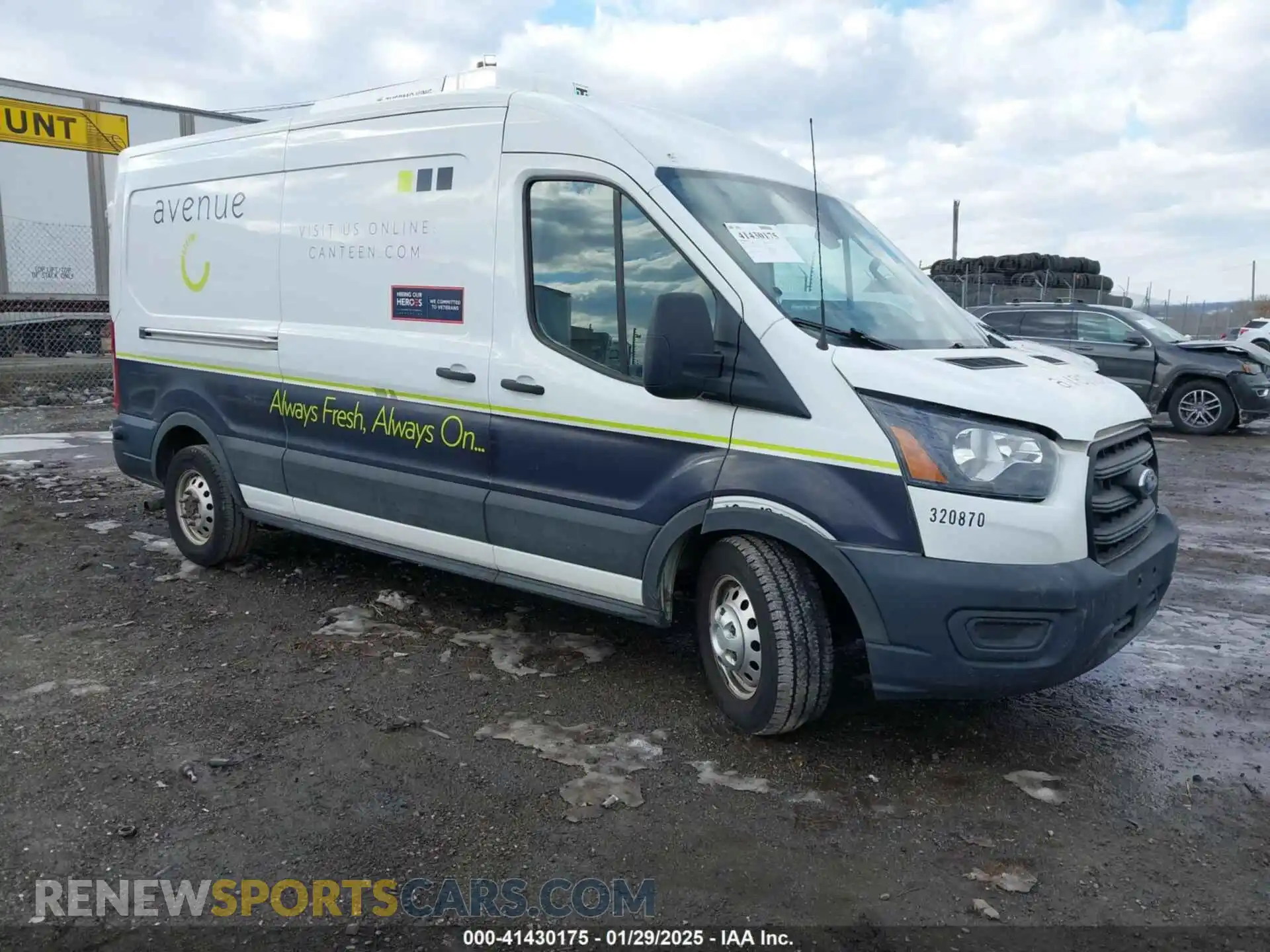 1 Photograph of a damaged car 1FTYE2C87LKA88197 FORD TRANSIT-150 2020