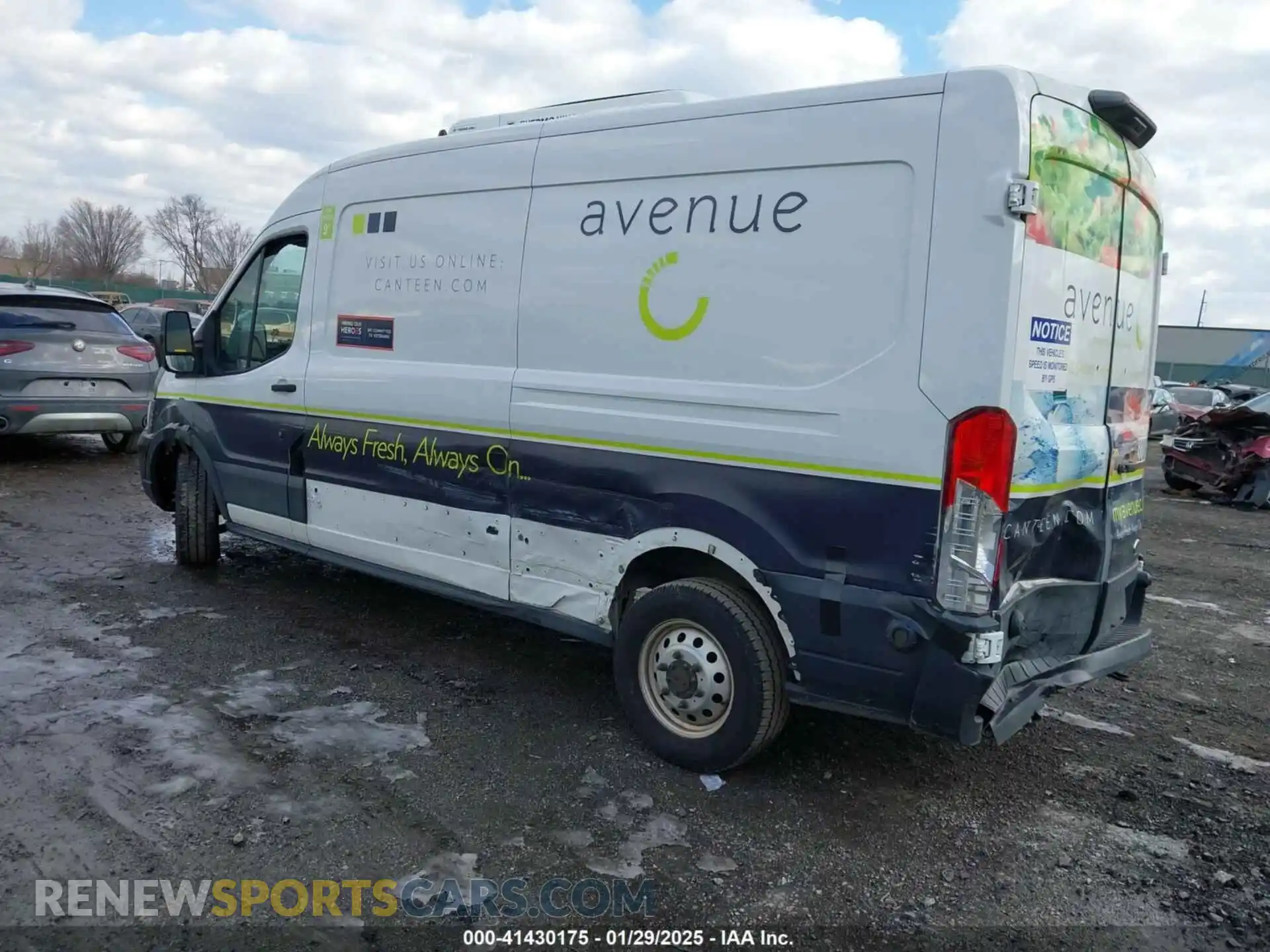 3 Photograph of a damaged car 1FTYE2C87LKA88197 FORD TRANSIT-150 2020