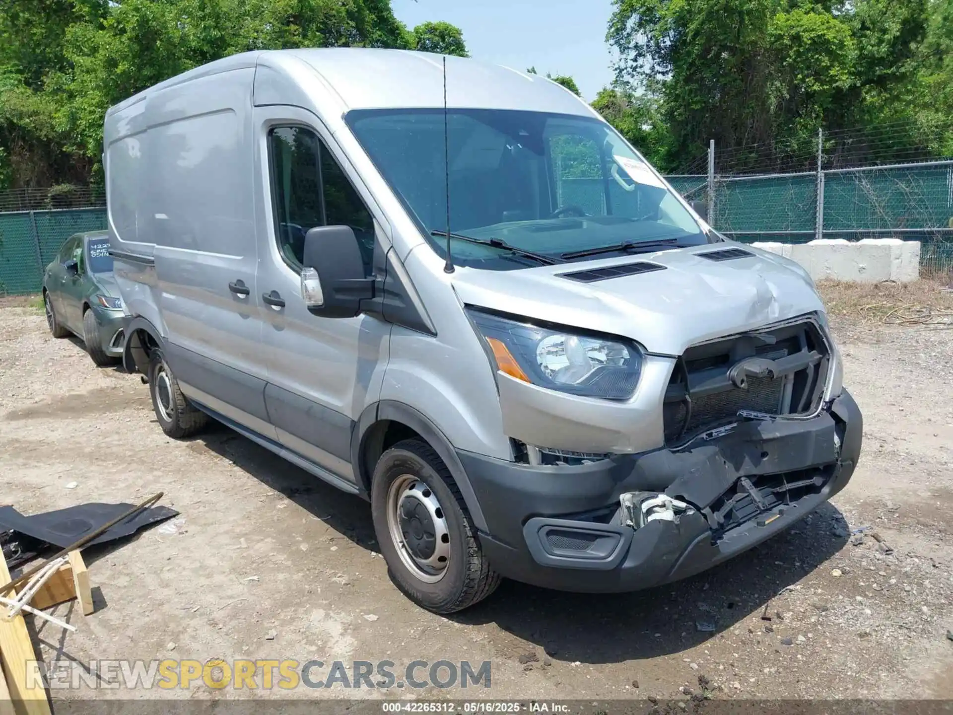 1 Photograph of a damaged car 1FTYE1CG8MKA98319 FORD TRANSIT-150 2021