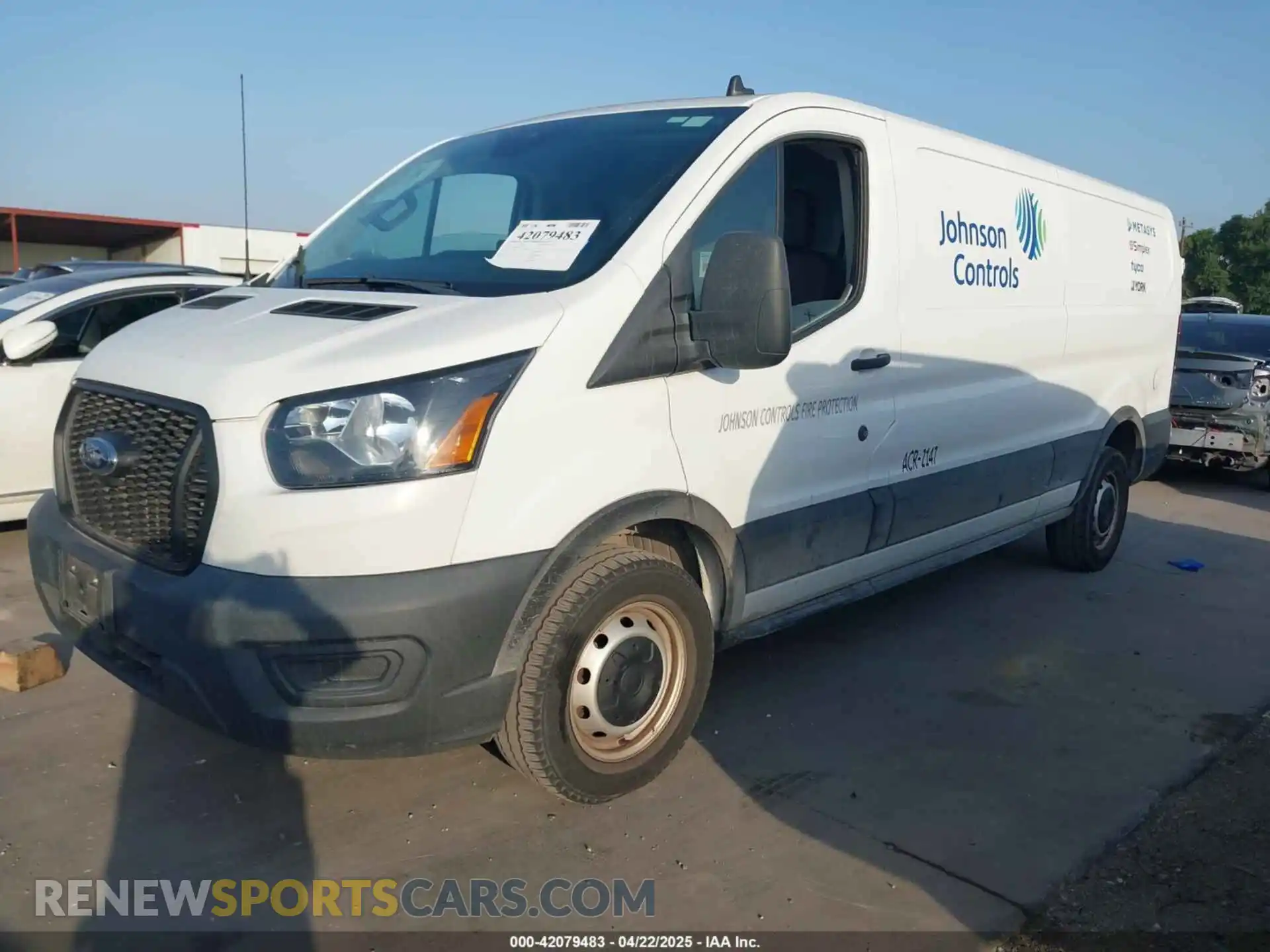 2 Photograph of a damaged car 1FTYE1Y83MKA75144 FORD TRANSIT-150 2021