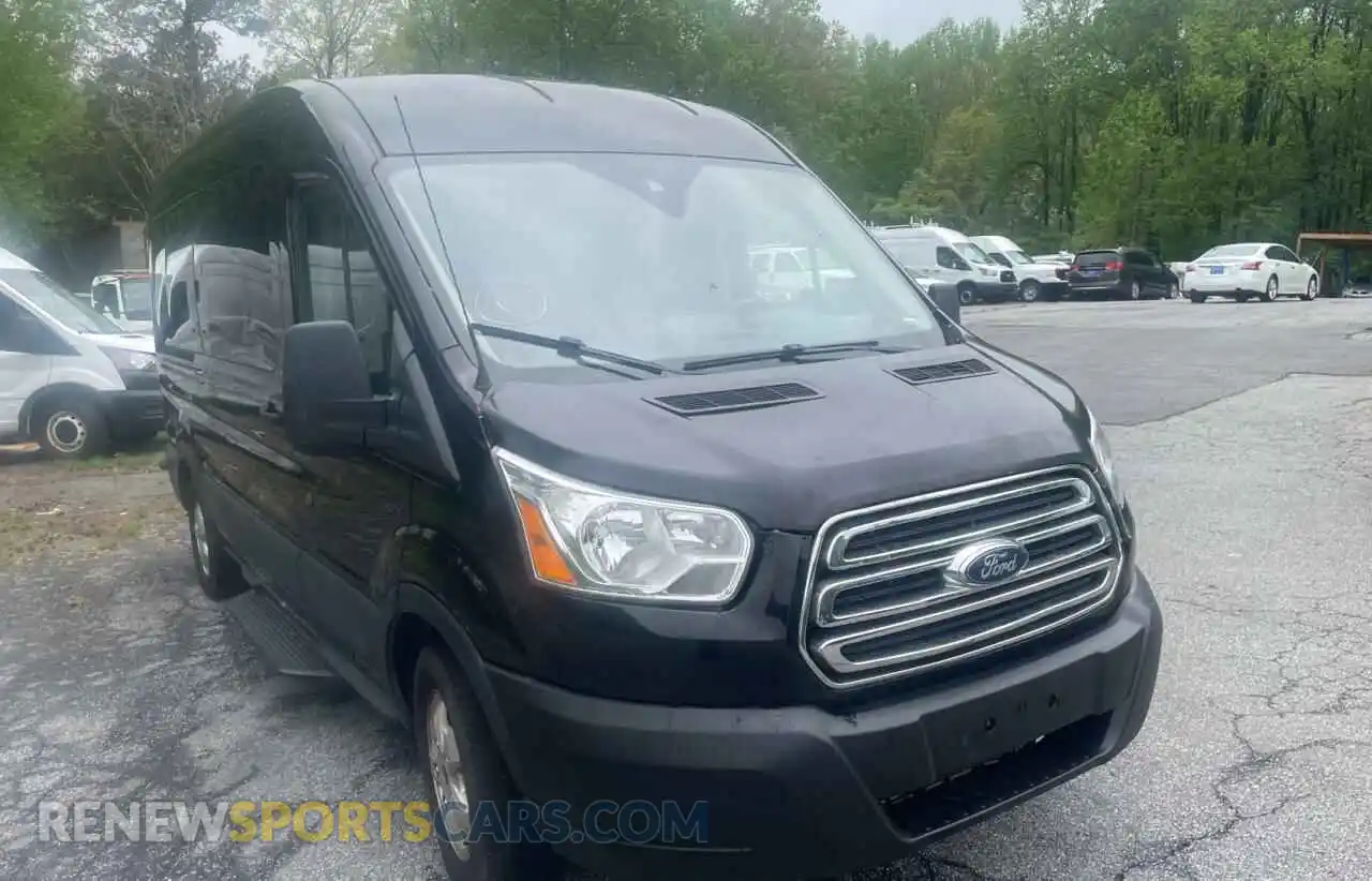 1 Photograph of a damaged car 1FBAX2CG7KKA76606 FORD TRANSIT 2019