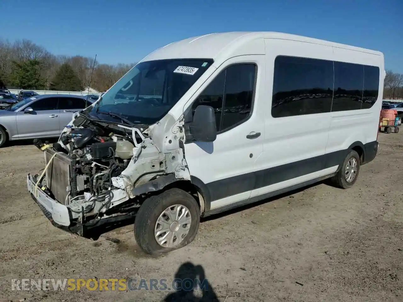 1 Photograph of a damaged car 1FBAX2CM3KKB25340 FORD TRANSIT 2019