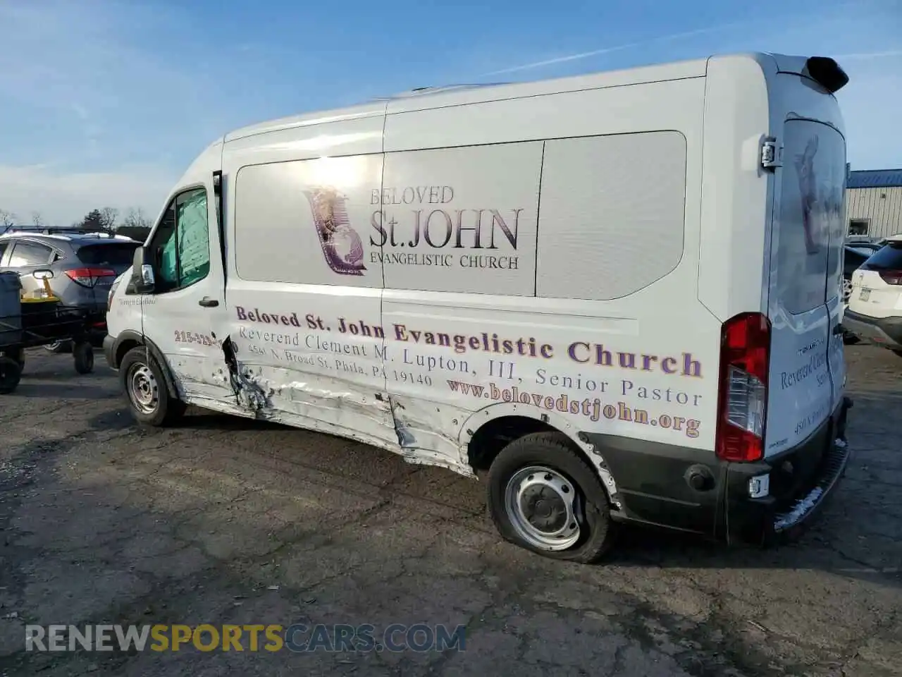 2 Photograph of a damaged car 1FBAX2CM4KKA34304 FORD TRANSIT 2019