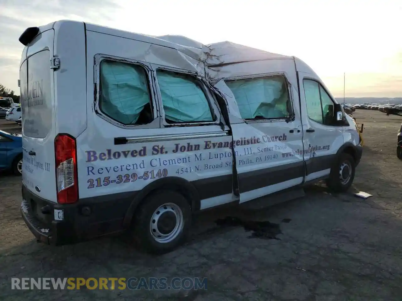 3 Photograph of a damaged car 1FBAX2CM4KKA34304 FORD TRANSIT 2019