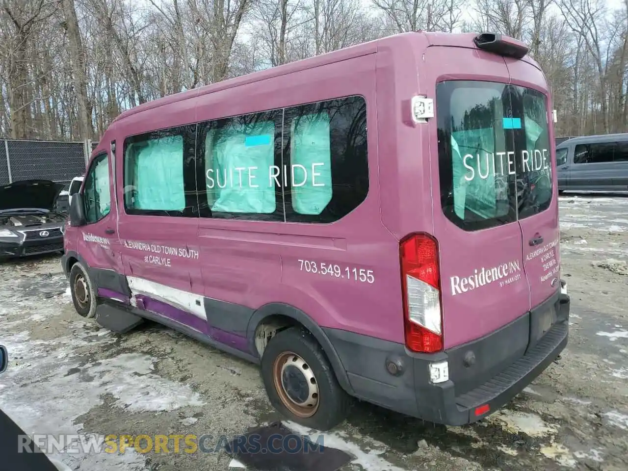 2 Photograph of a damaged car 1FBAX2CM5KKA96715 FORD TRANSIT 2019