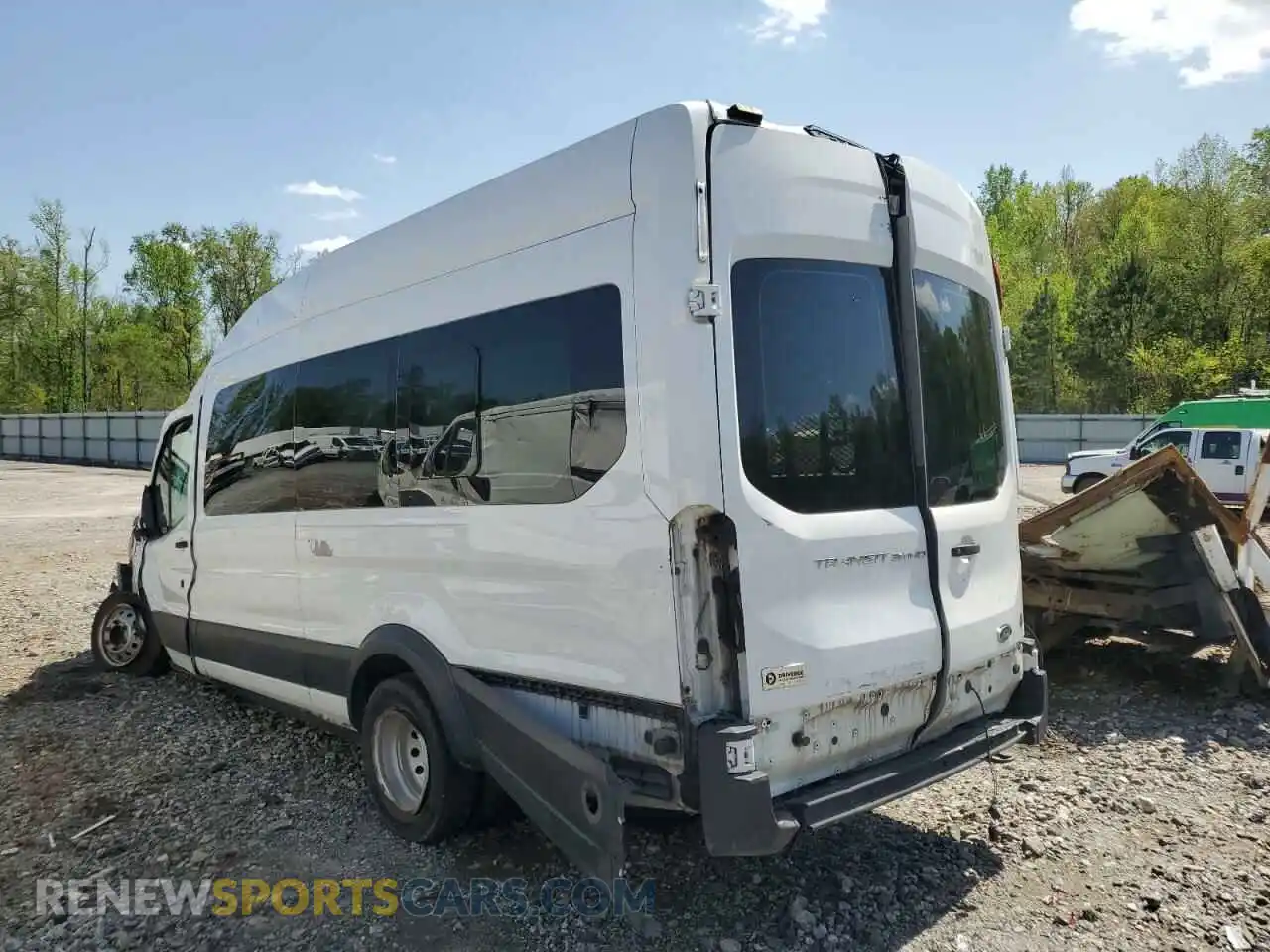 2 Photograph of a damaged car 1FBVU4XM1KKB72852 FORD TRANSIT 2019