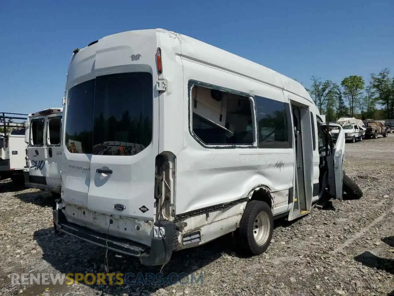 3 Photograph of a damaged car 1FBVU4XM1KKB72852 FORD TRANSIT 2019