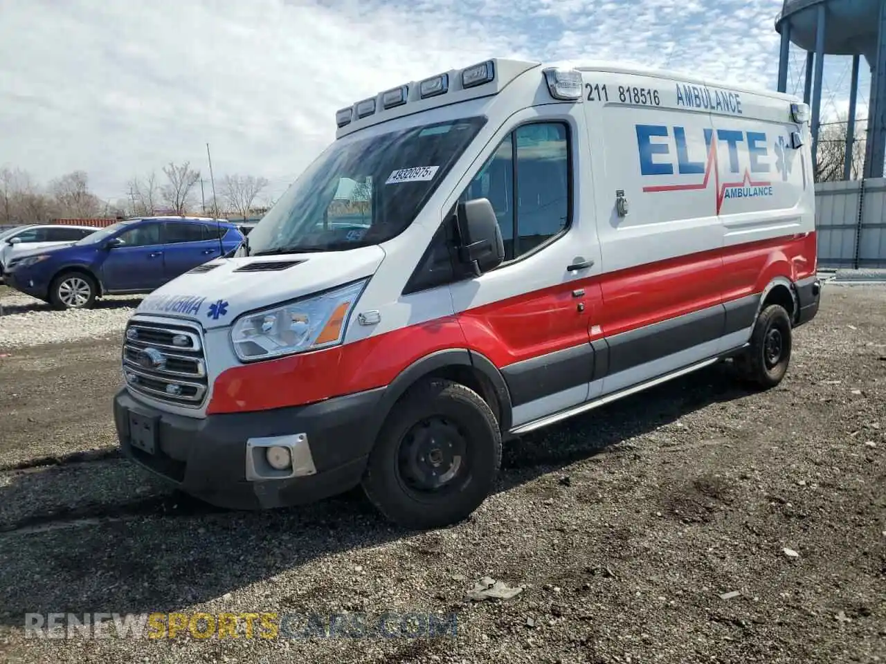 1 Фотография поврежденного автомобиля 1FDYR2CM4KKA16398 FORD TRANSIT 2019