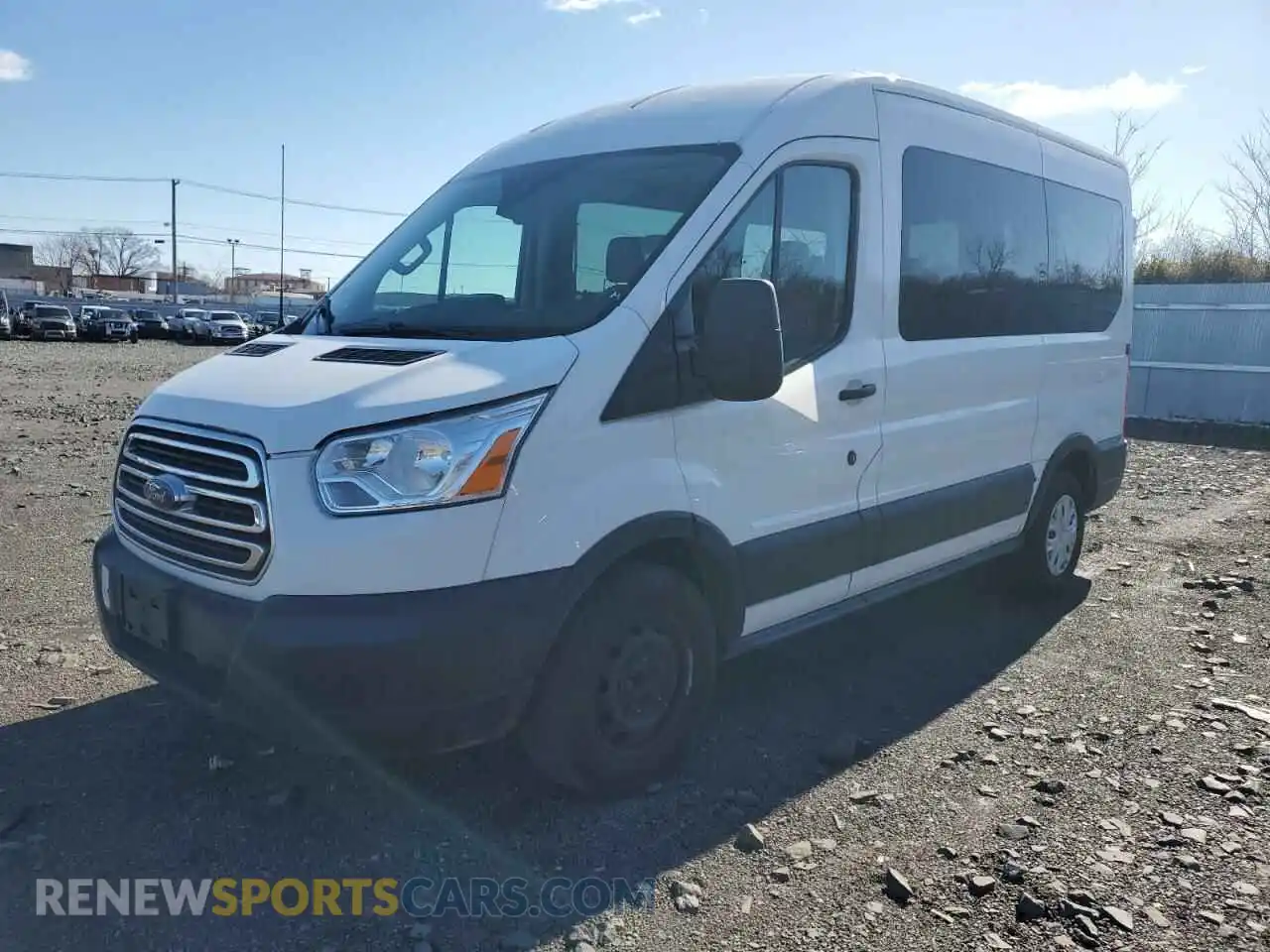 1 Photograph of a damaged car 1FMZK1CM0KKA25845 FORD TRANSIT 2019