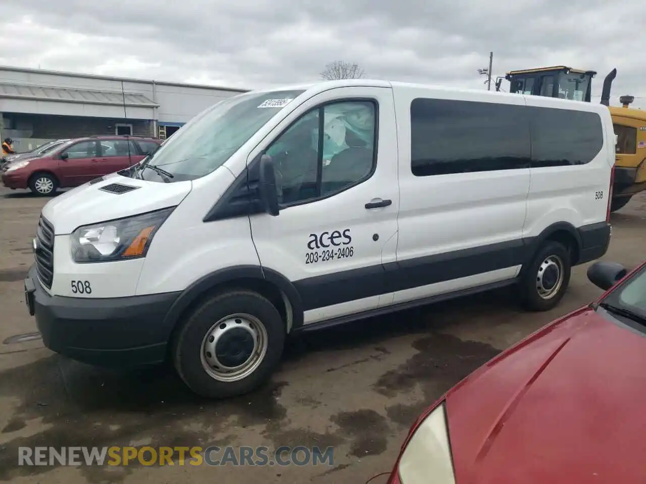 1 Photograph of a damaged car 1FMZK1YM6KKB66850 FORD TRANSIT 2019