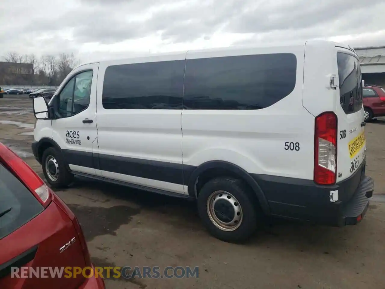 2 Photograph of a damaged car 1FMZK1YM6KKB66850 FORD TRANSIT 2019