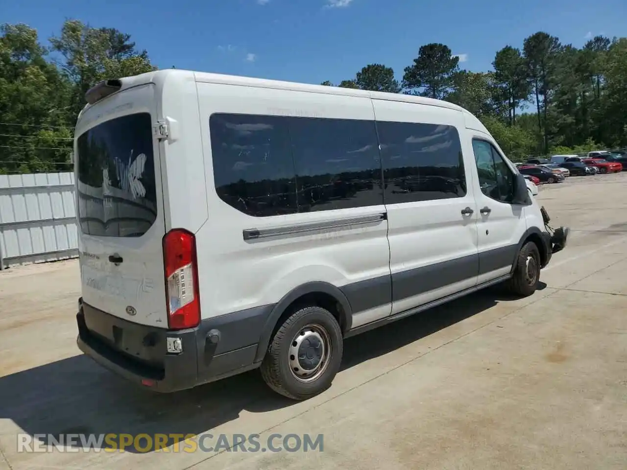 3 Фотография поврежденного автомобиля 1FTYE2CM7KKA21210 FORD TRANSIT 2019