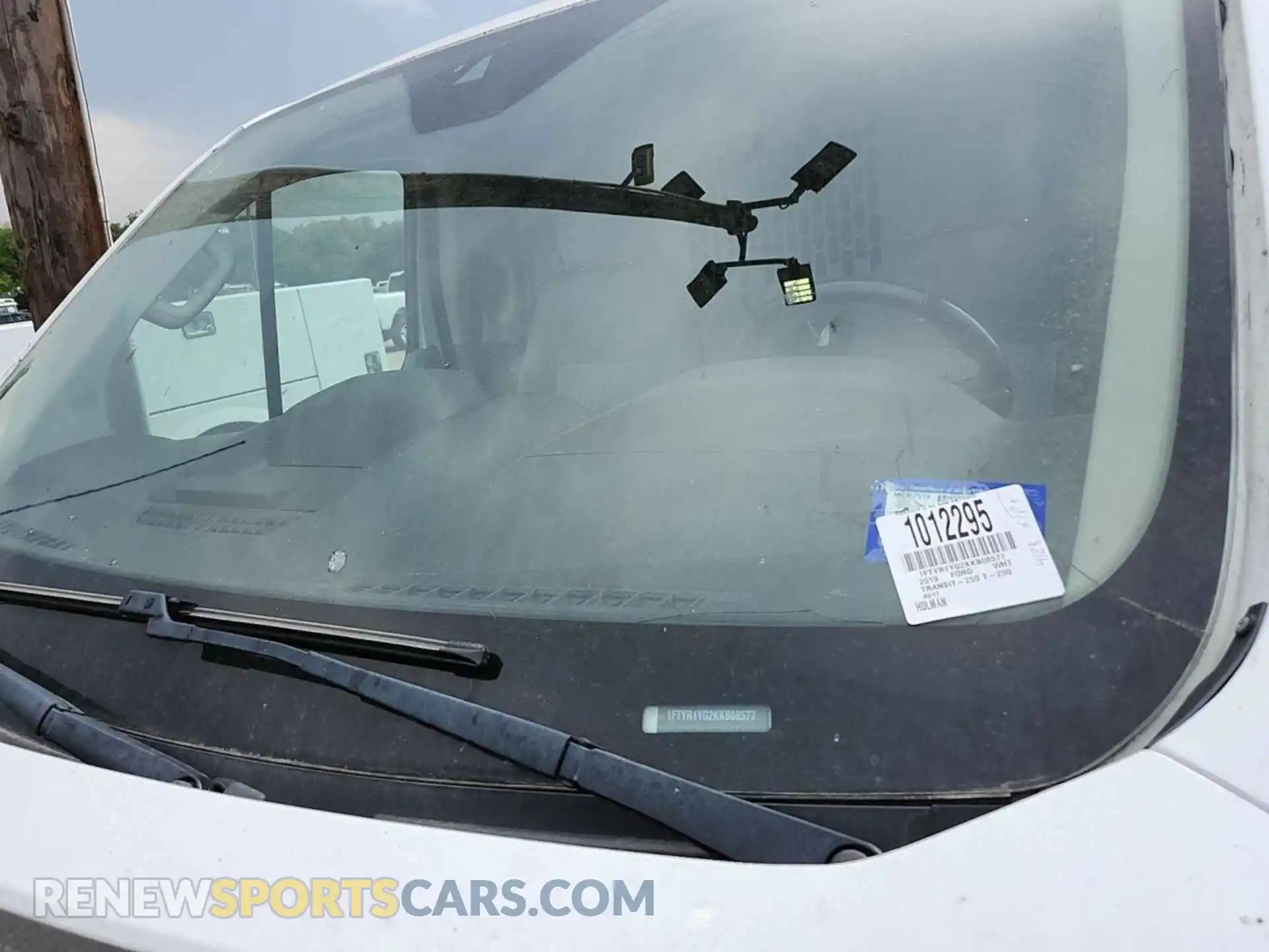 2 Photograph of a damaged car 1FTYR1YG2KKB08577 FORD TRANSIT 2019