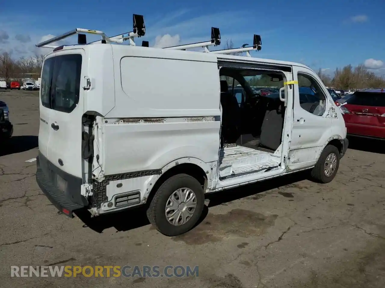 3 Photograph of a damaged car 1FTYR1YM8KKB35045 FORD TRANSIT 2019