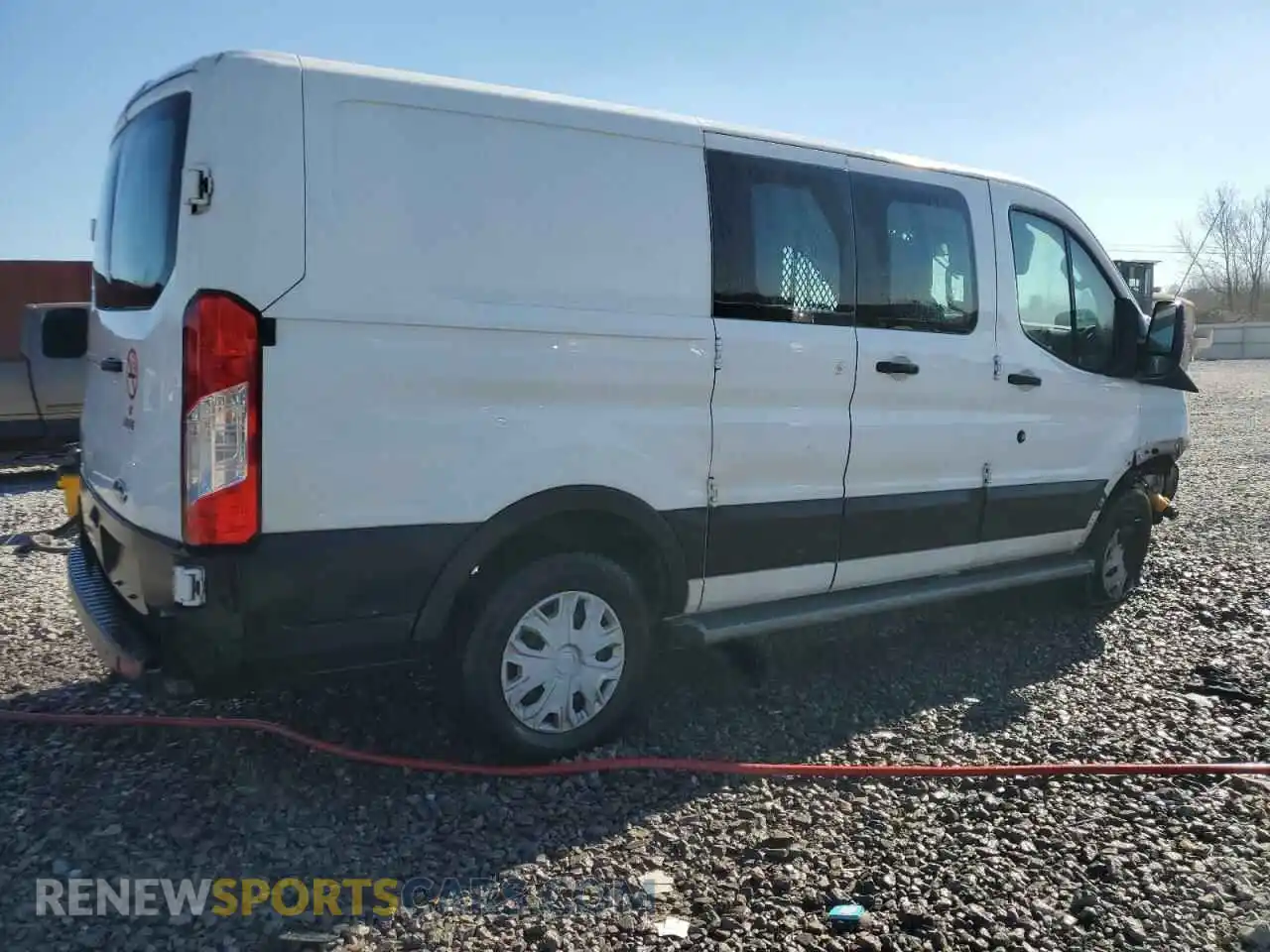 3 fotografías del automóvil dañado 1FTYR1ZM2KKA42472 FORD TRANSIT 2019
