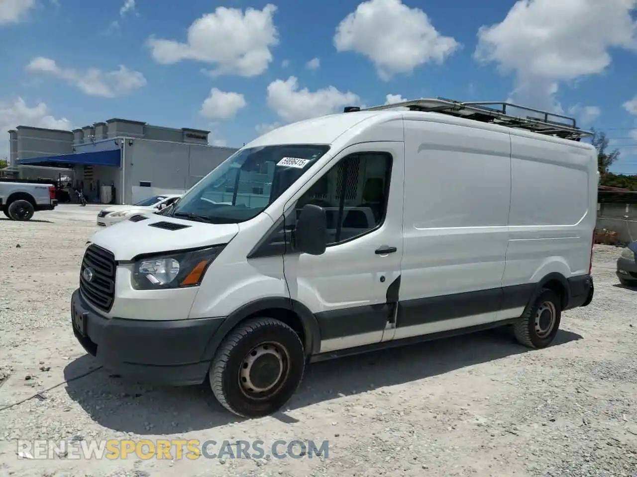1 Photograph of a damaged car 1FTYR2CM0KKA66221 FORD TRANSIT 2019