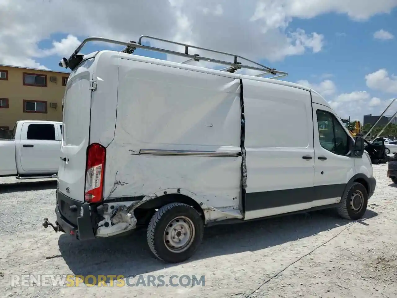 3 Photograph of a damaged car 1FTYR2CM0KKA66221 FORD TRANSIT 2019