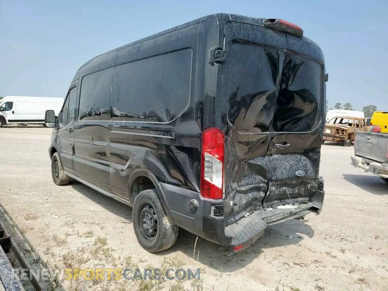 2 Photograph of a damaged car 1FTYR2CM1KKA09221 FORD TRANSIT 2019
