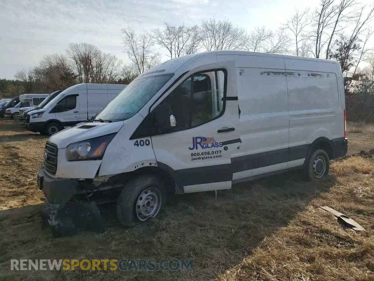 1 Photograph of a damaged car 1FTYR2CM9KKA45612 FORD TRANSIT 2019