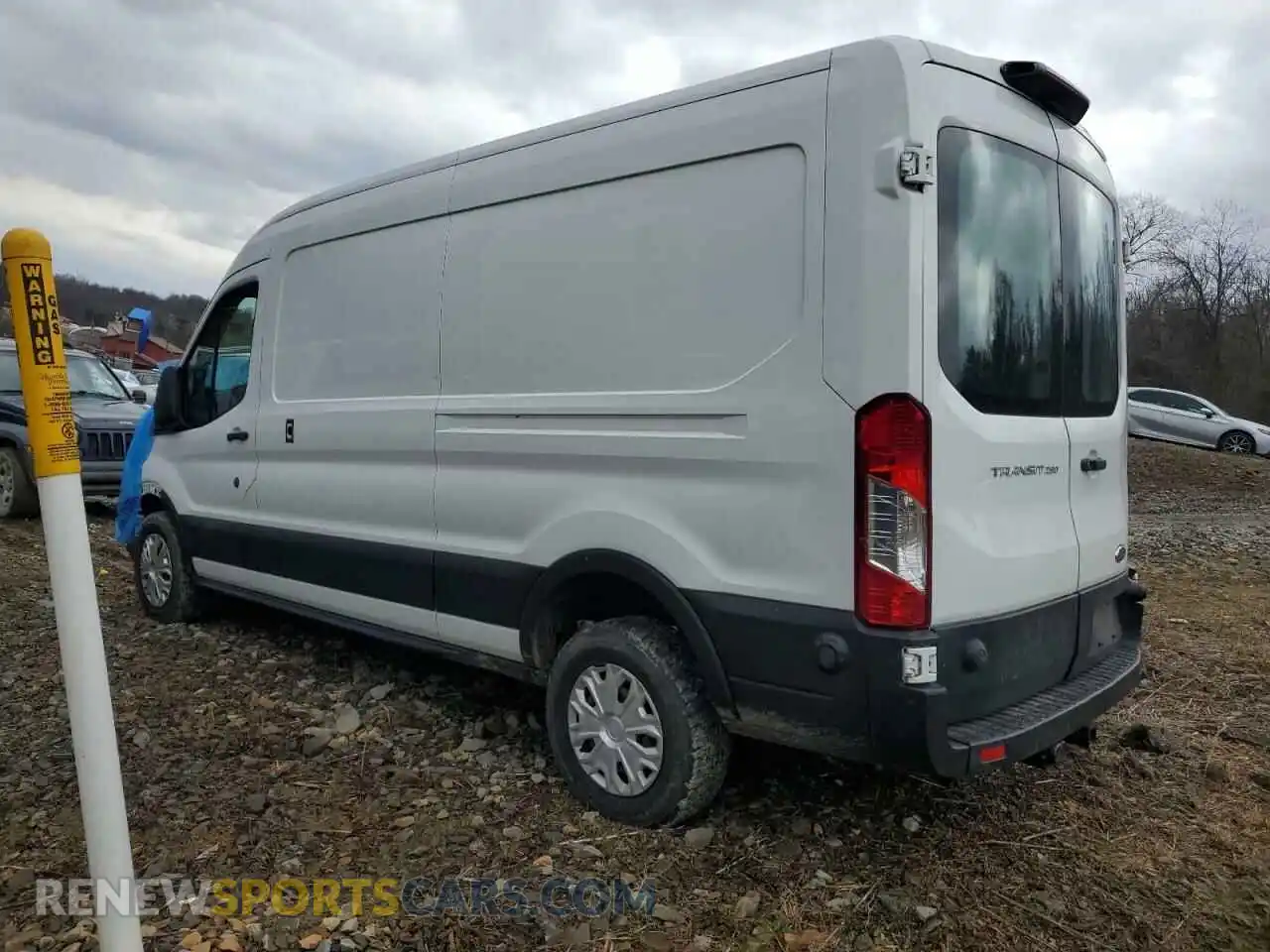 2 Photograph of a damaged car 1FTYR2CM9KKA74334 FORD TRANSIT 2019