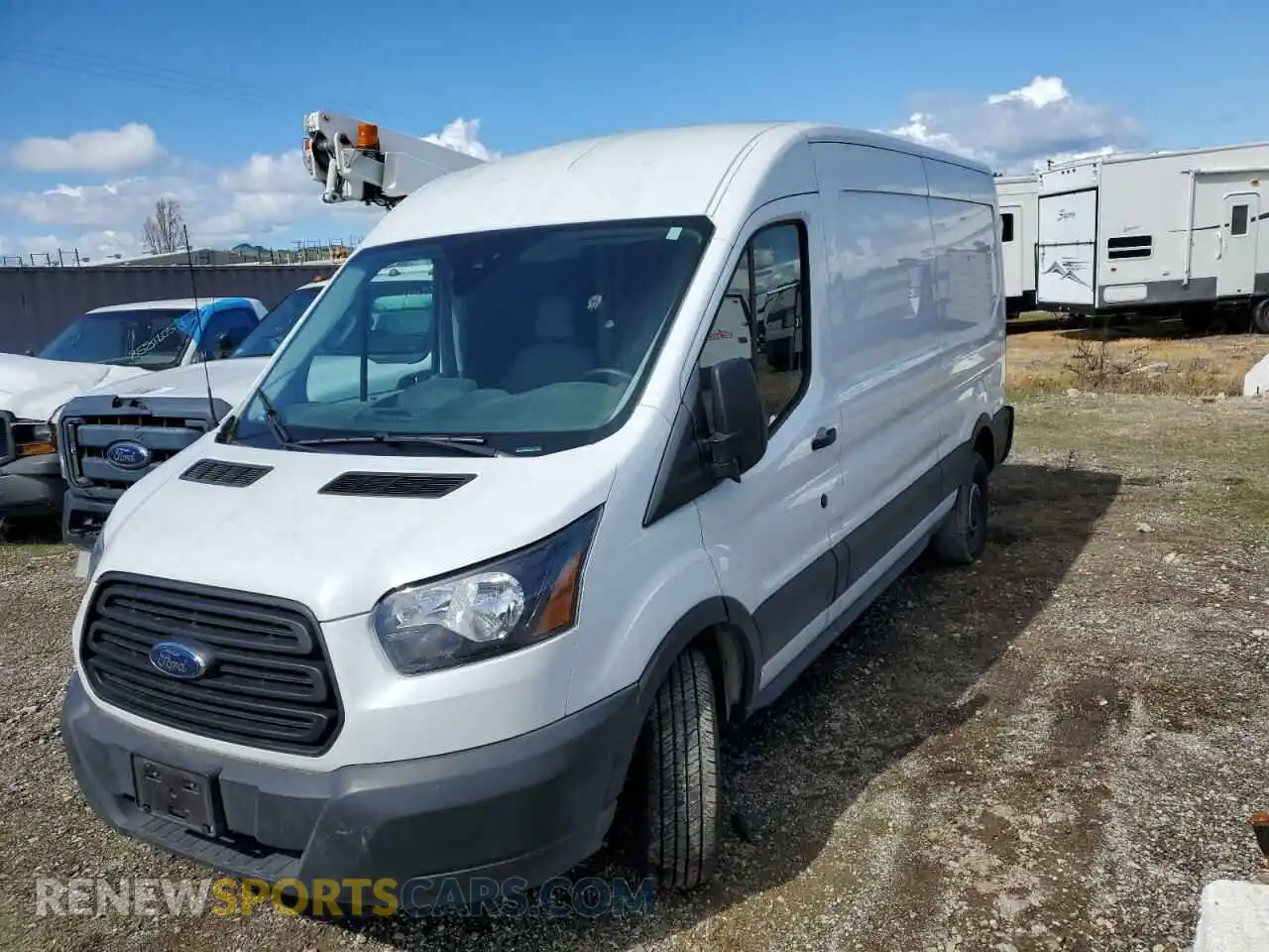 2 Photograph of a damaged car 1FTYR2CM9KKB70898 FORD TRANSIT 2019