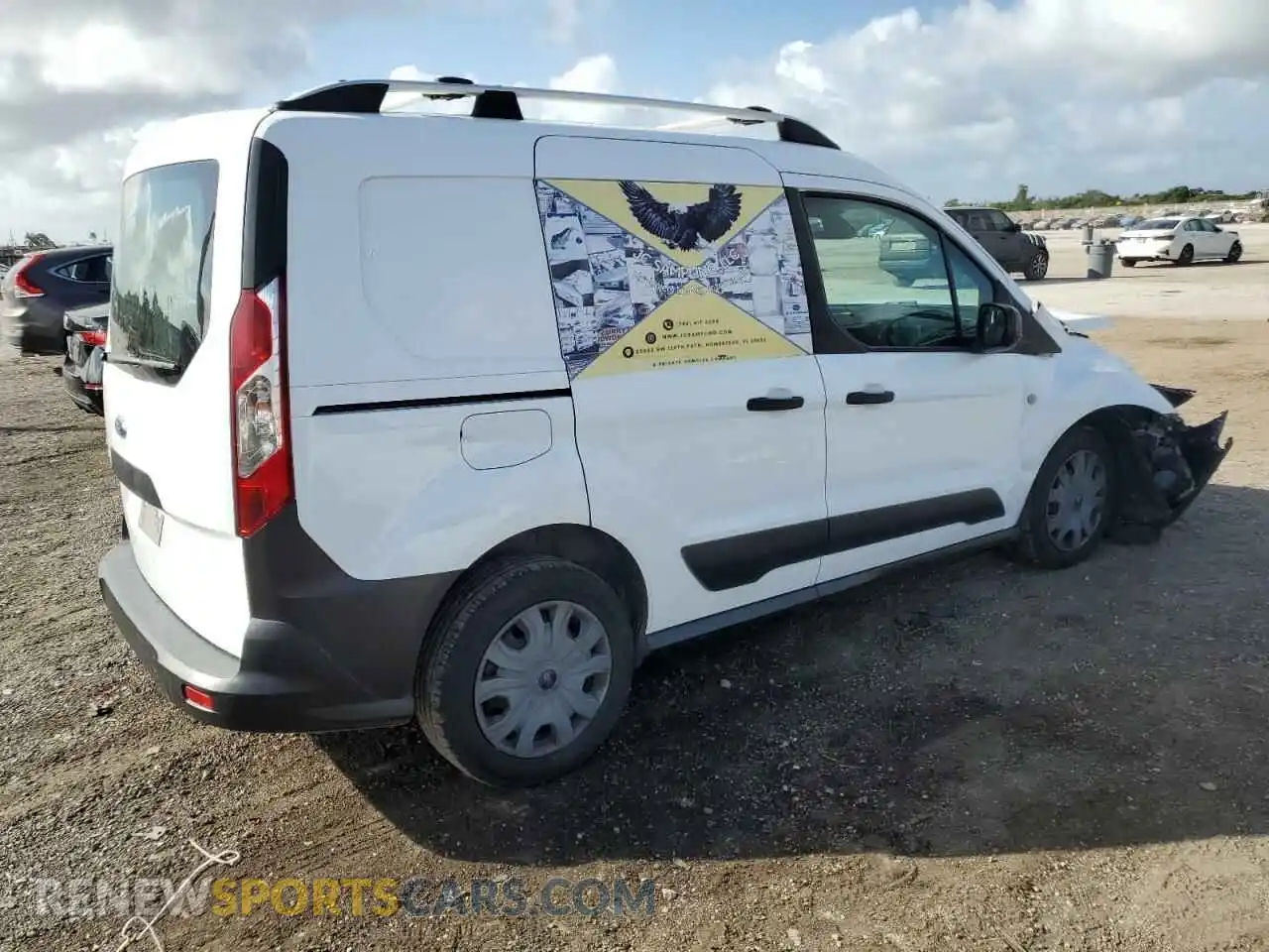 3 Photograph of a damaged car NM0LE6E22K1387821 FORD TRANSIT 2019