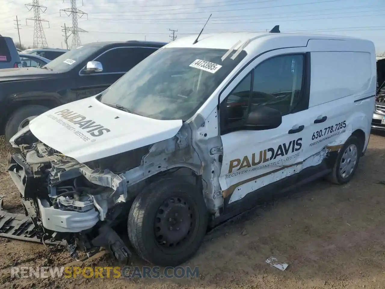 1 Photograph of a damaged car NM0LS6F23K1416038 FORD TRANSIT 2019