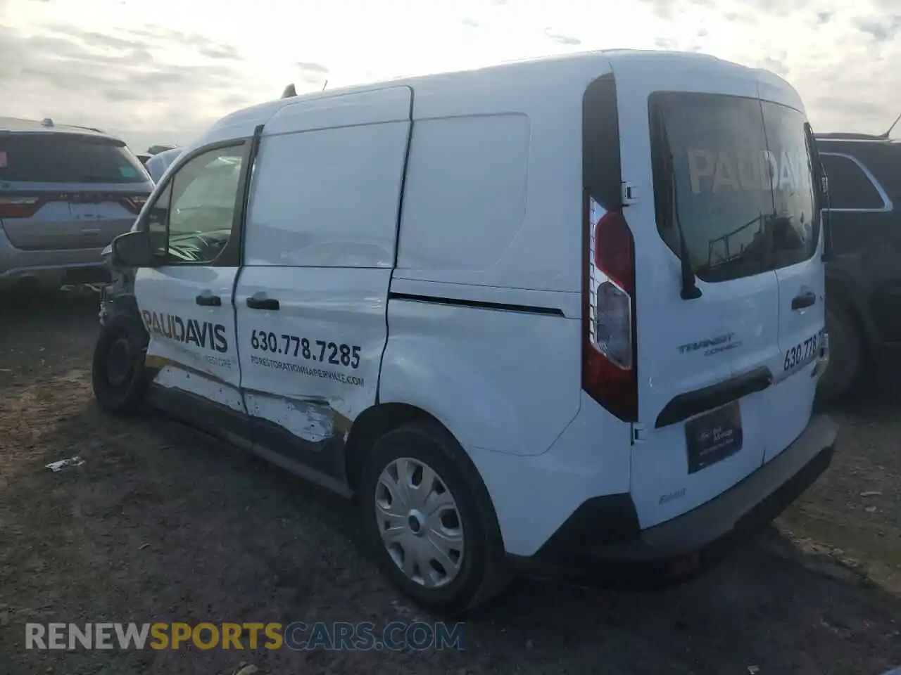 2 Photograph of a damaged car NM0LS6F23K1416038 FORD TRANSIT 2019