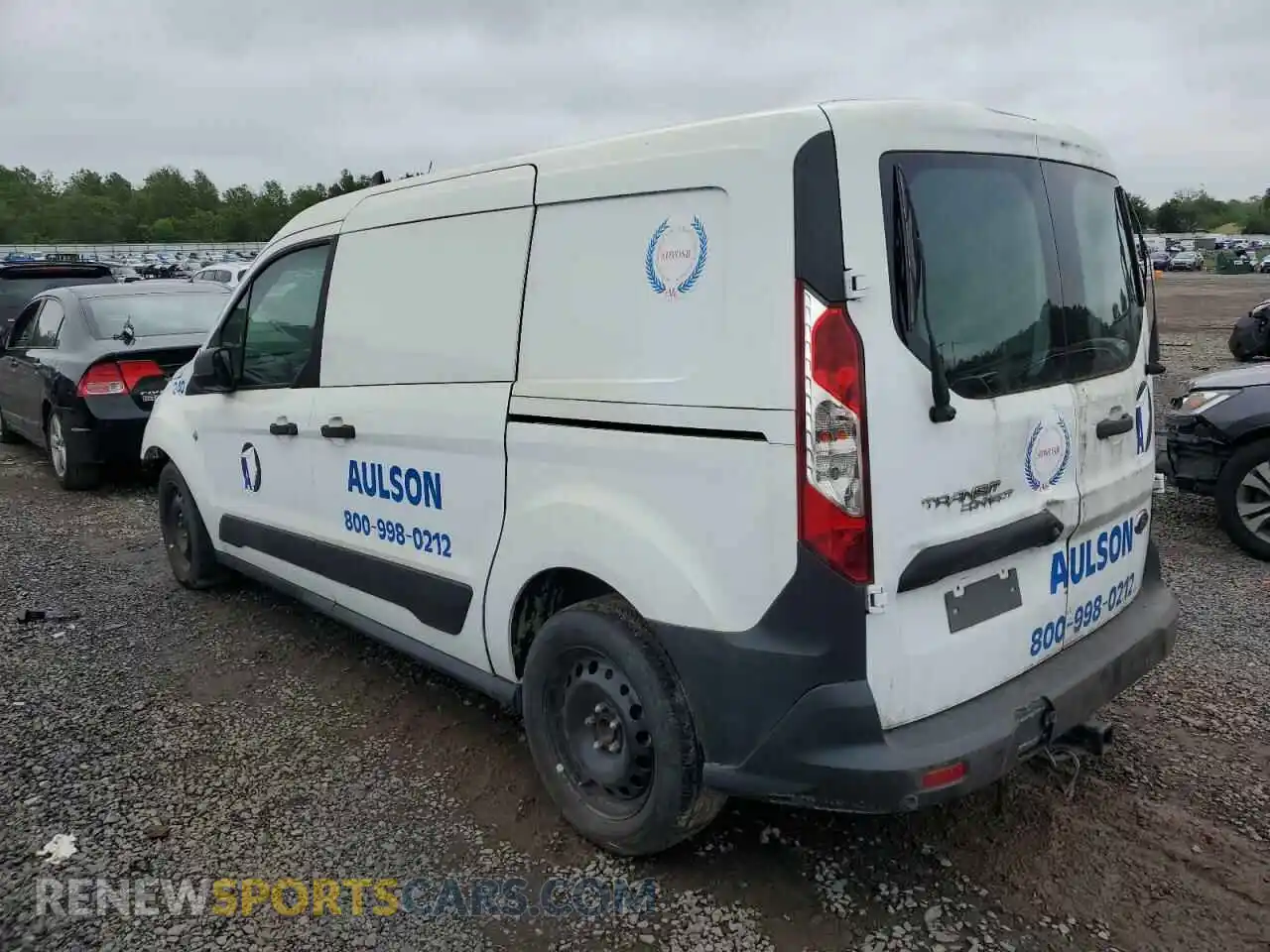 2 Photograph of a damaged car NM0LS7E25K1387097 FORD TRANSIT 2019