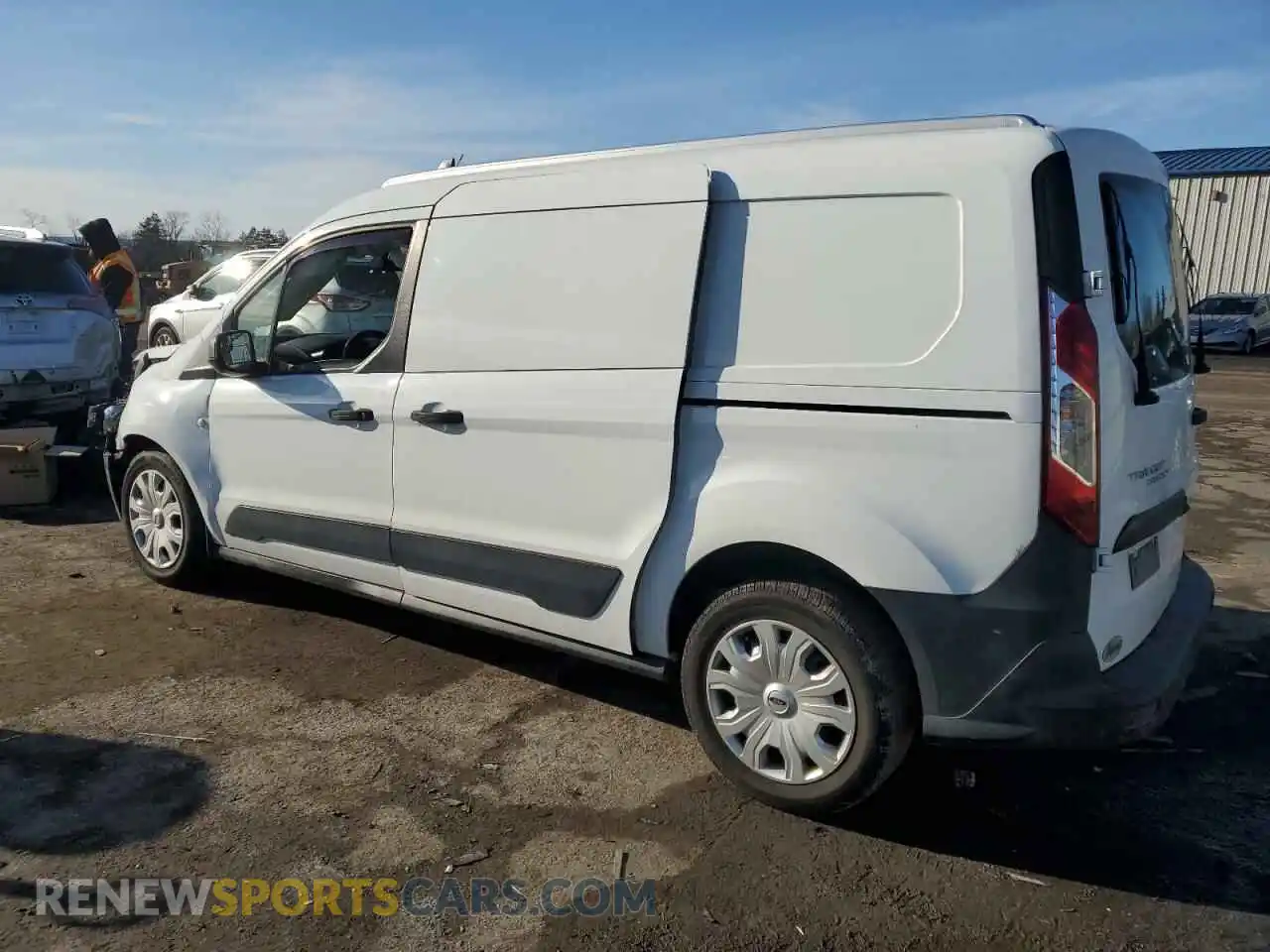2 fotografías del automóvil dañado NM0LS7E28K1384291 FORD TRANSIT 2019