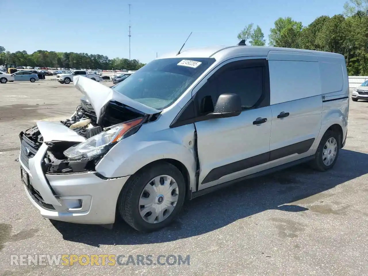 1 Photograph of a damaged car NM0LS7F21K1431434 FORD TRANSIT 2019