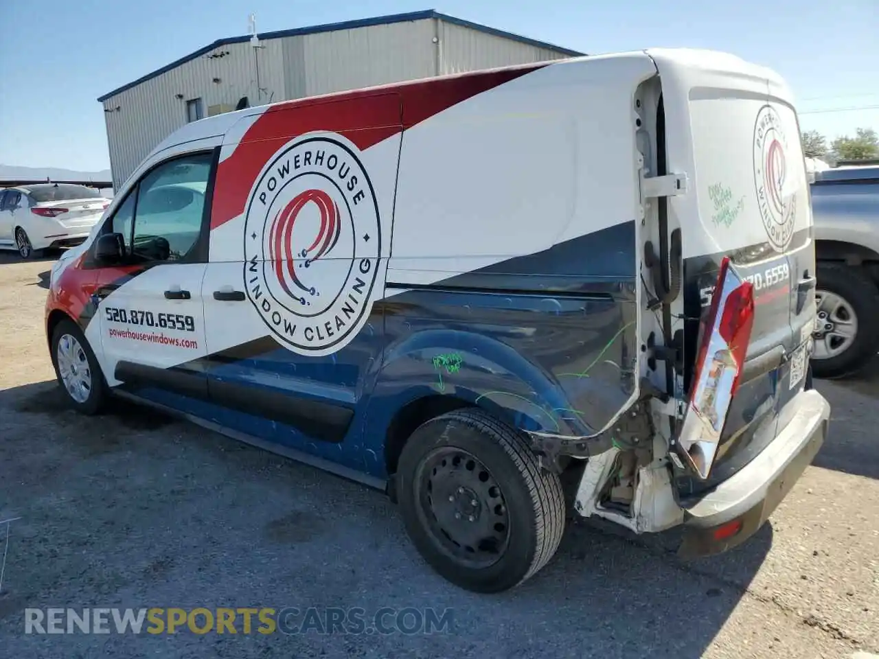 2 Photograph of a damaged car NM0LS7F2XK1428189 FORD TRANSIT 2019