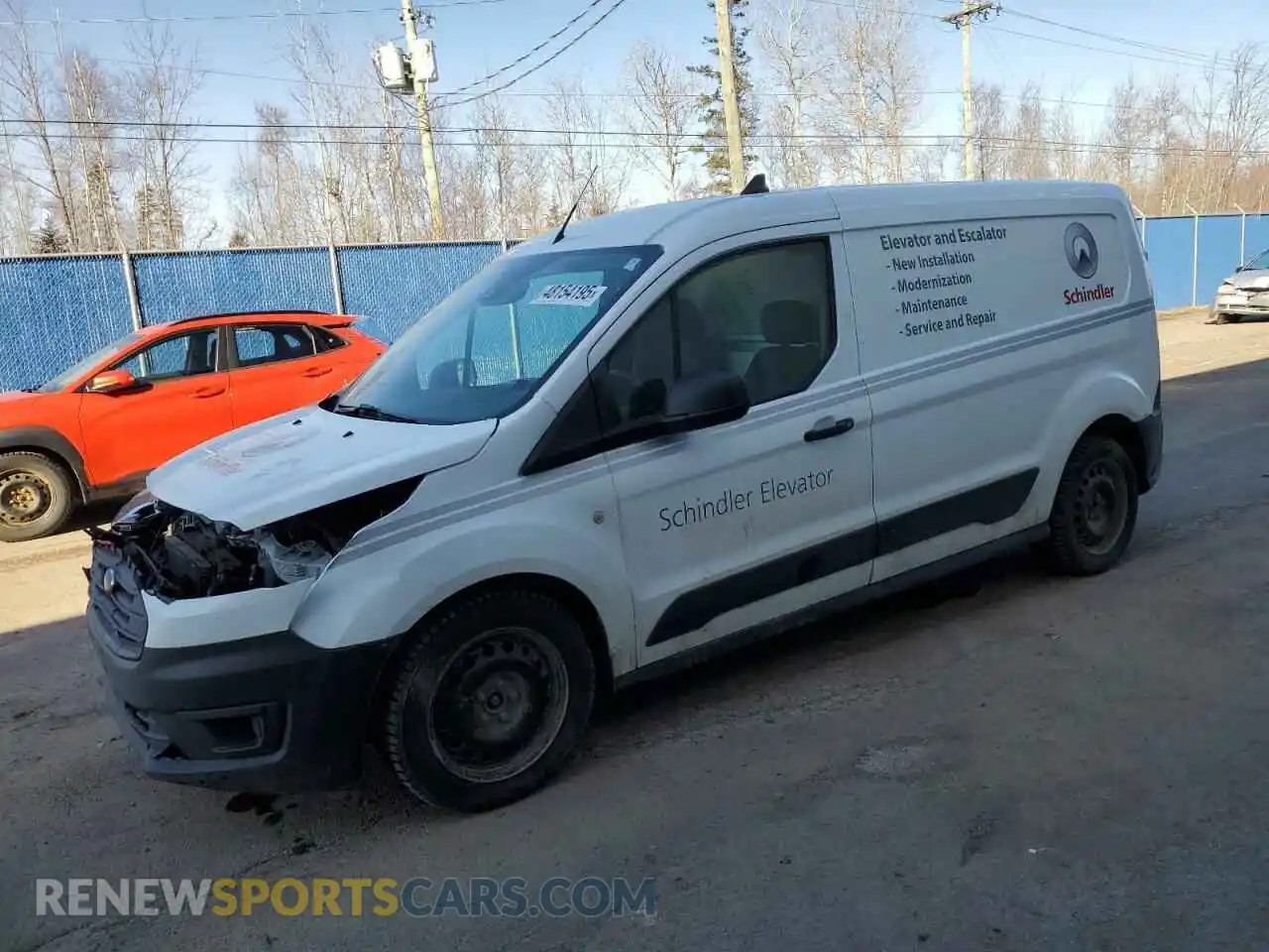 1 Photograph of a damaged car NM0LS7V28K1402479 FORD TRANSIT 2019