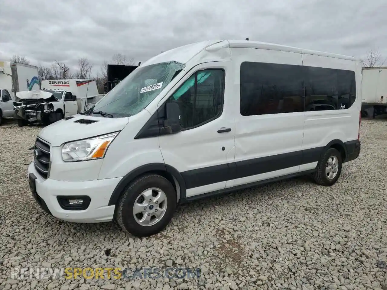 1 Фотография поврежденного автомобиля 1FBAX2CG7LKA44238 FORD TRANSIT 2020