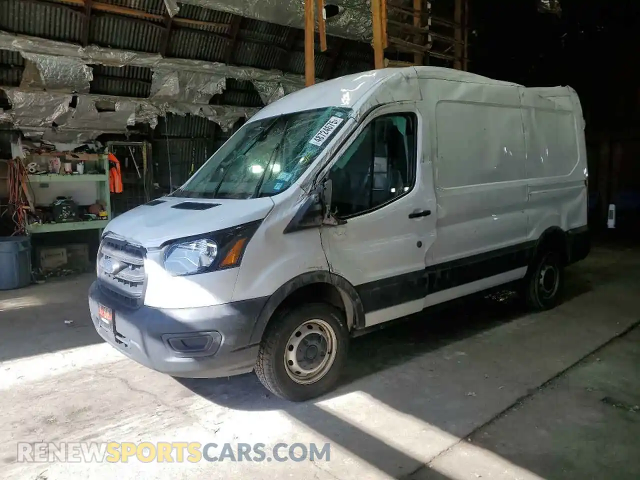 1 Photograph of a damaged car 1FTBR1C82LKA33516 FORD TRANSIT 2020